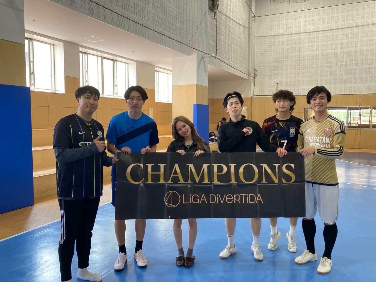 2025年4月12日 有明 BUDDYスポーツアリーナ1F フットサル 大会風景