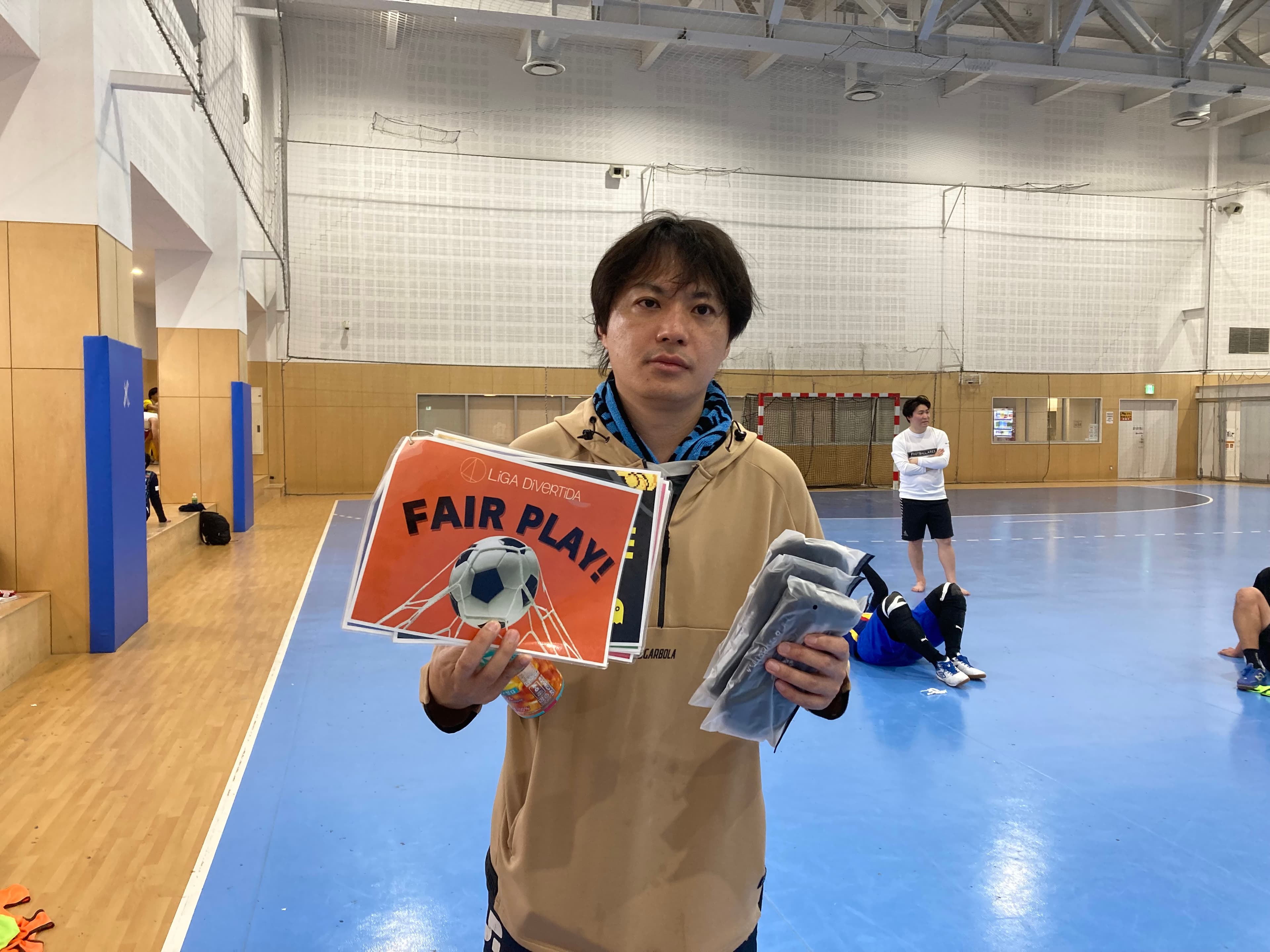 2025年4月26日 有明 BUDDYスポーツアリーナ1F フットサル 大会風景