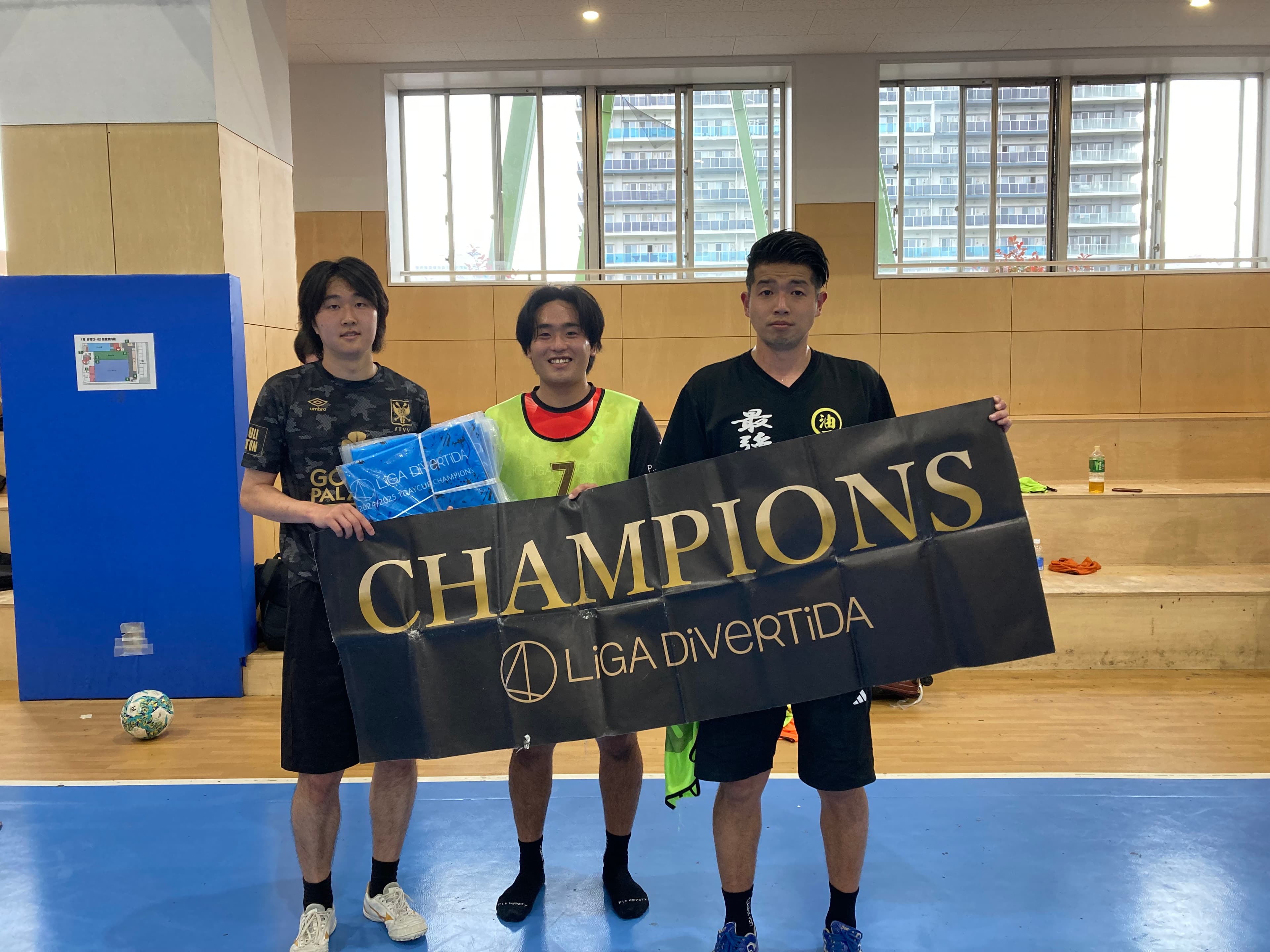 2025年4月26日 有明 BUDDYスポーツアリーナ1F フットサル 大会風景