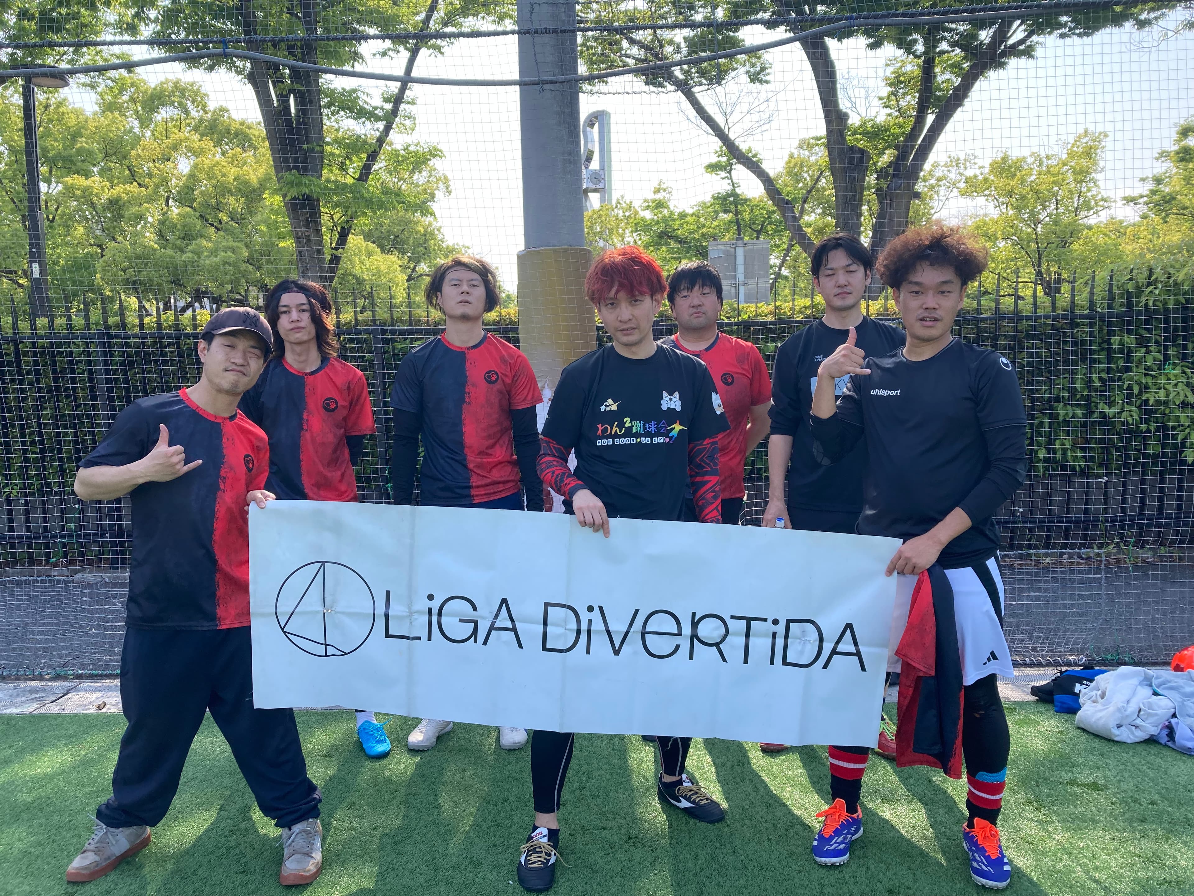 赤髪蹴球団 - 2025年5月4日 原宿 国立代々木競技場 フットサルコート