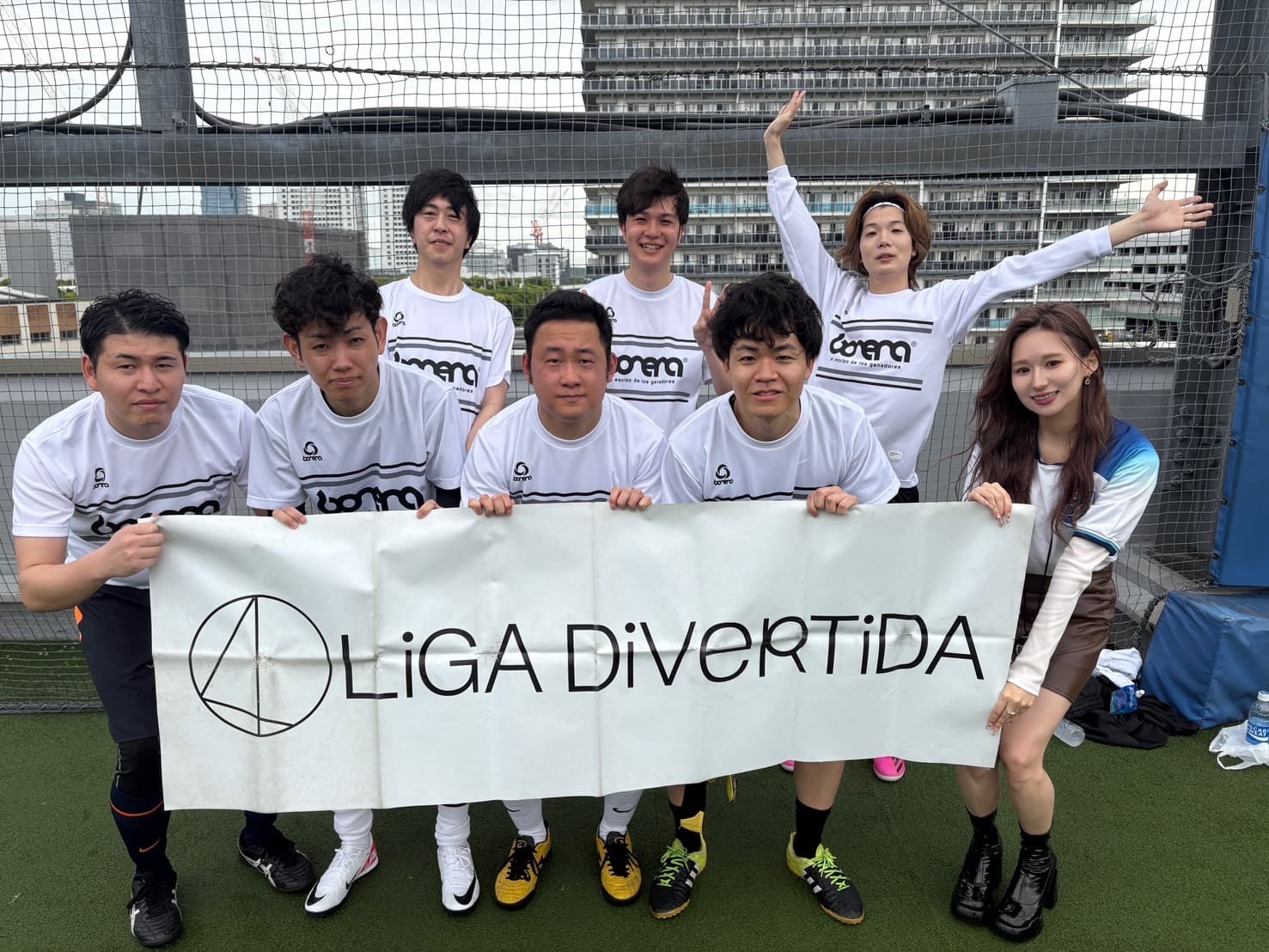 サンペレグリノ - 2025年5月10日 有明 BUDDYスポーツアリーナ 屋上人工芝コート