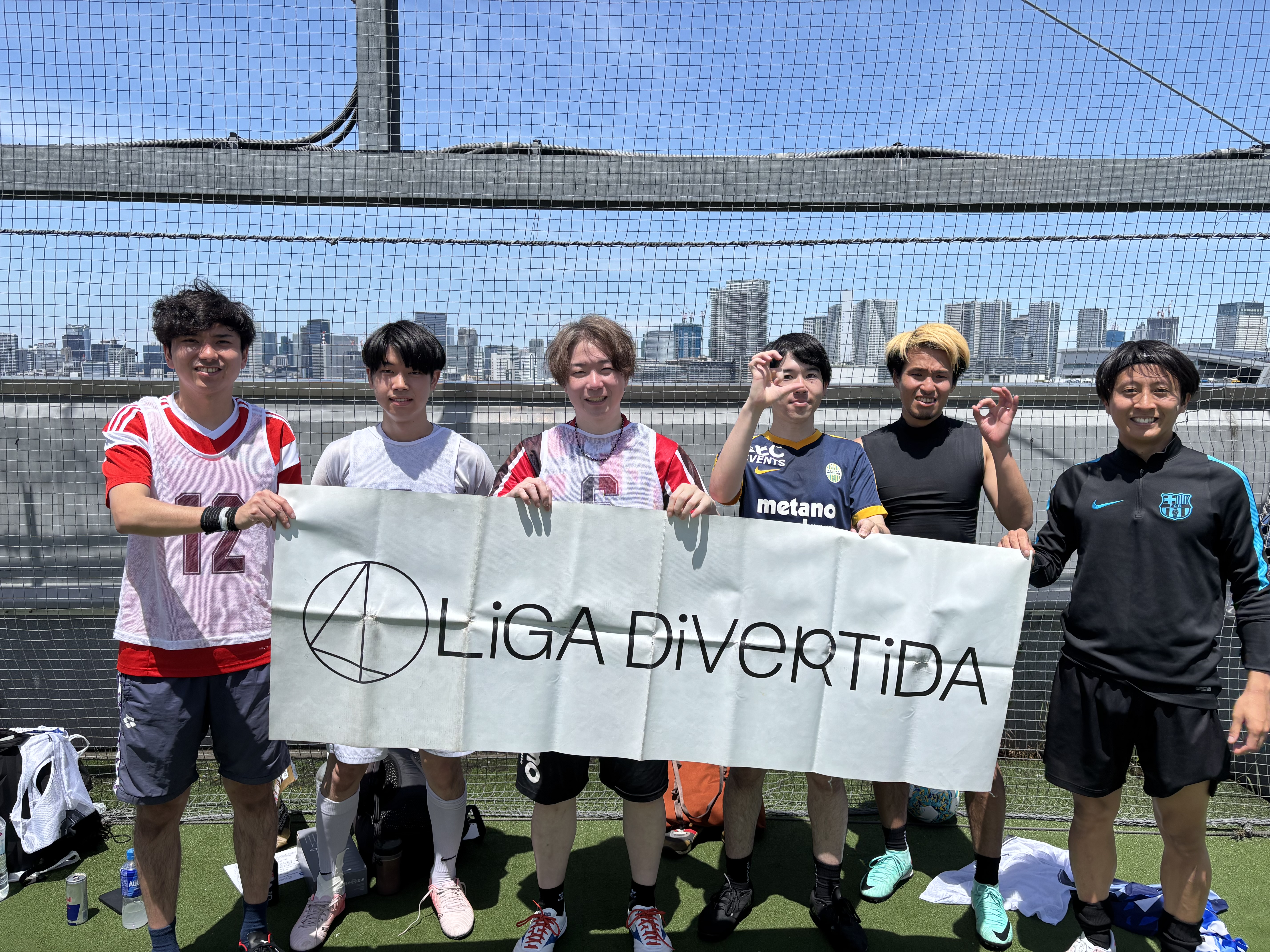 エゴイスト達 - 2025年5月11日 有明 BUDDYスポーツアリーナ 屋上人工芝コート