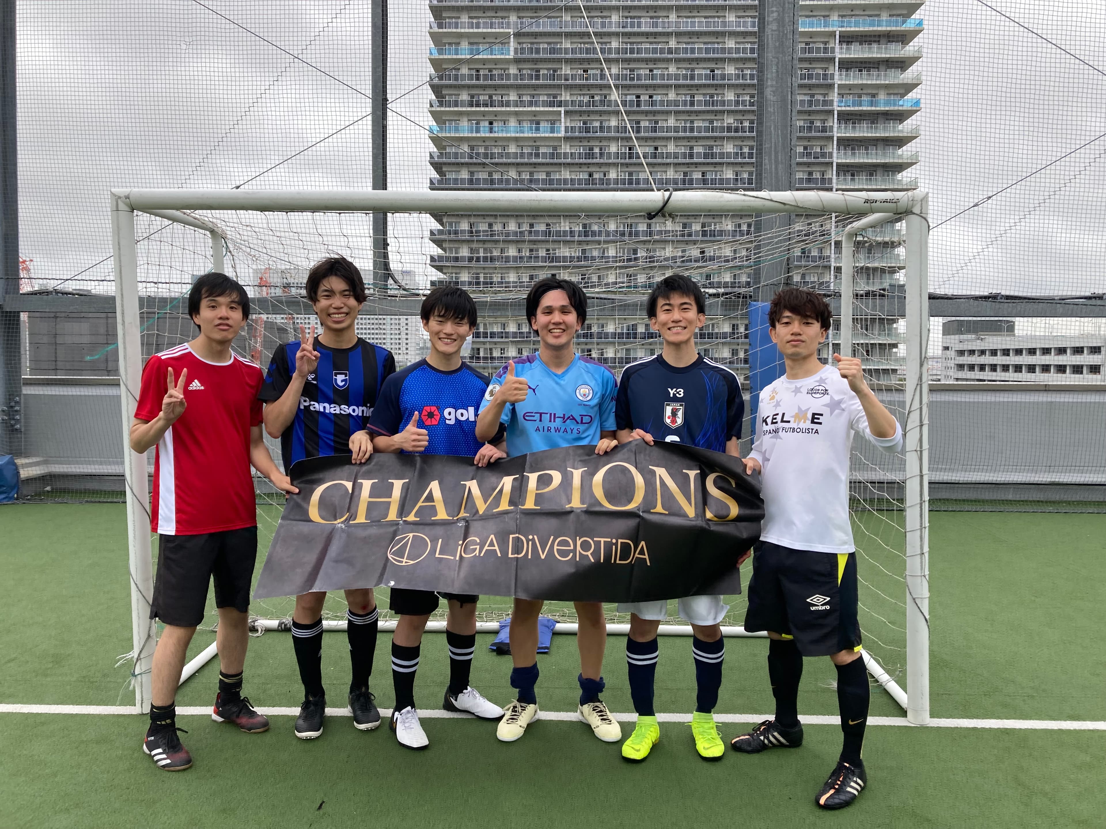 2025年5月17日 有明 BUDDYスポーツアリーナ 屋上人工芝コート フットサル 表彰