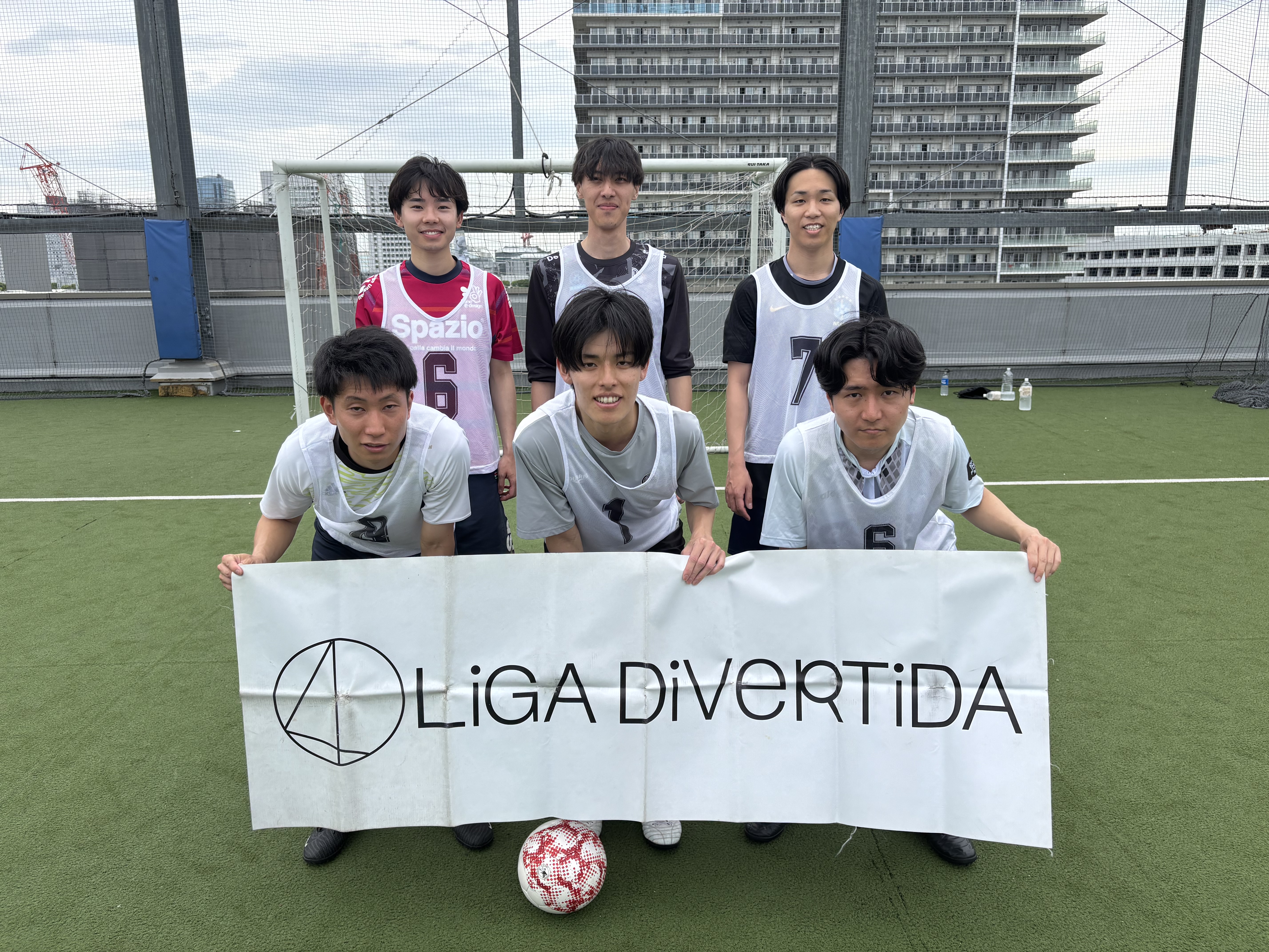 レアルダイワーボ - 2025年5月18日 有明 BUDDYスポーツアリーナ 屋上人工芝コート