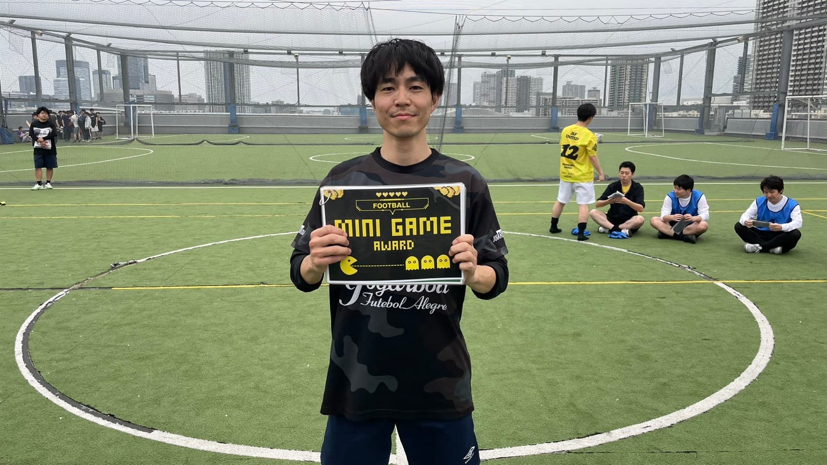 2025年5月24日 有明 BUDDYスポーツアリーナ 屋上人工芝コート フットサル 大会風景