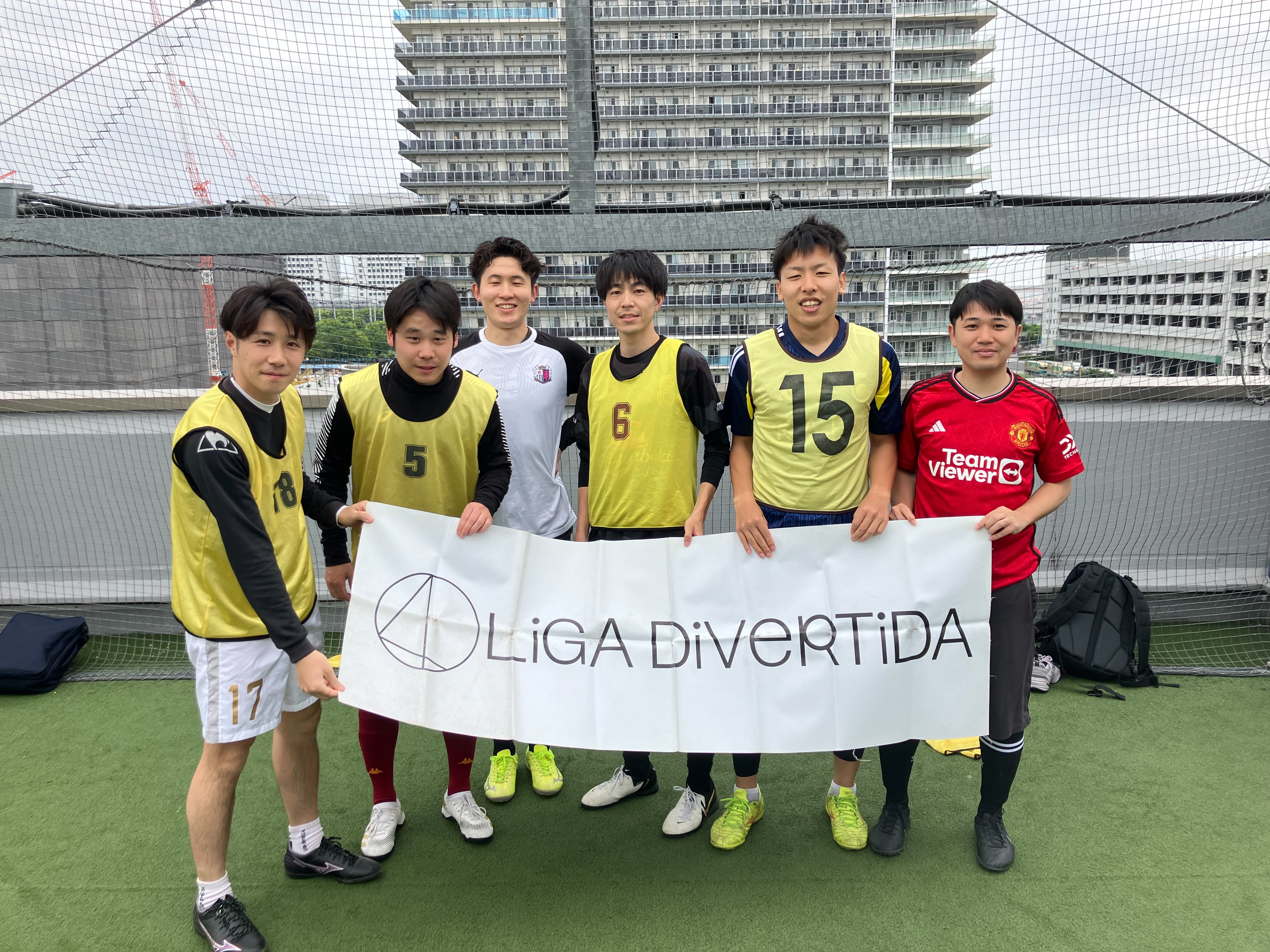 ぼーぼぼ - 2025年5月24日 有明 BUDDYスポーツアリーナ 屋上人工芝コート フットサル