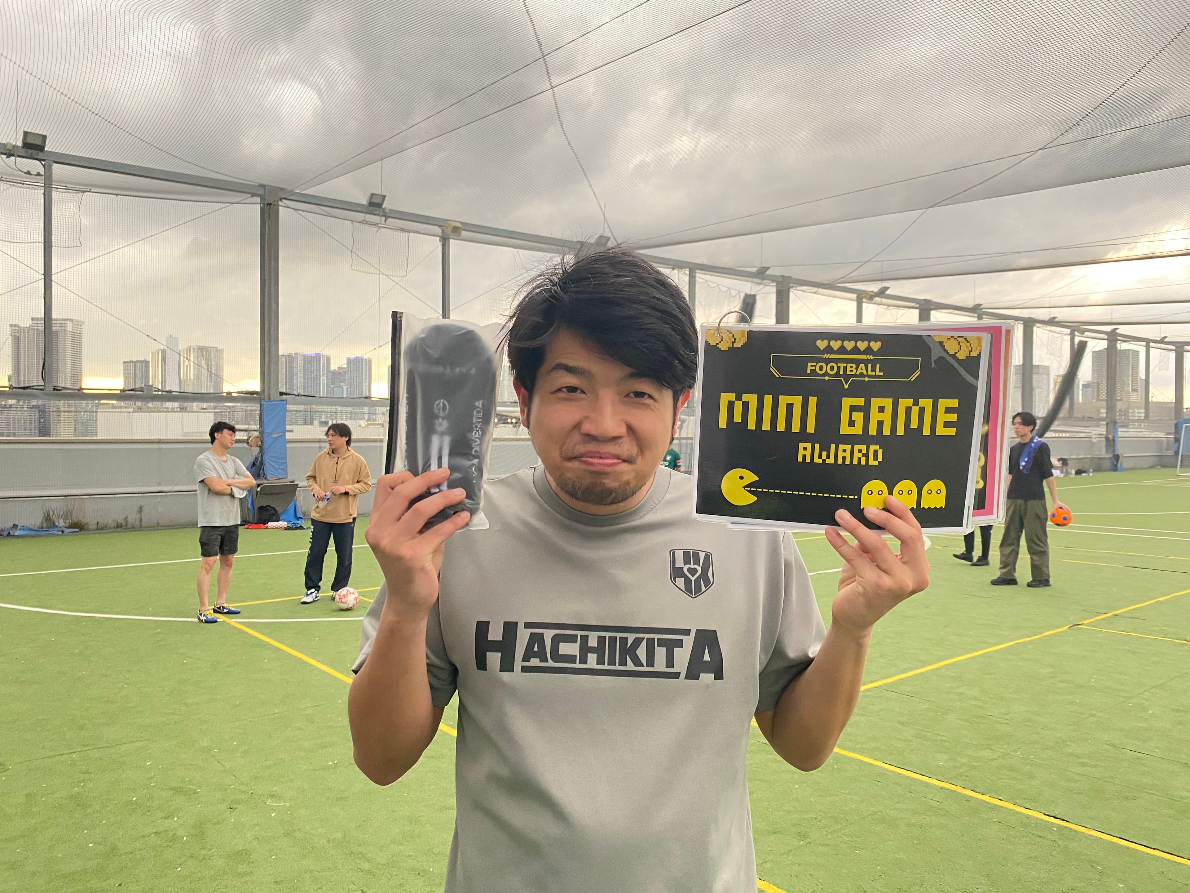 2025年6月1日 有明 BUDDYスポーツアリーナ 屋上人工芝コート フットサル 大会風景
