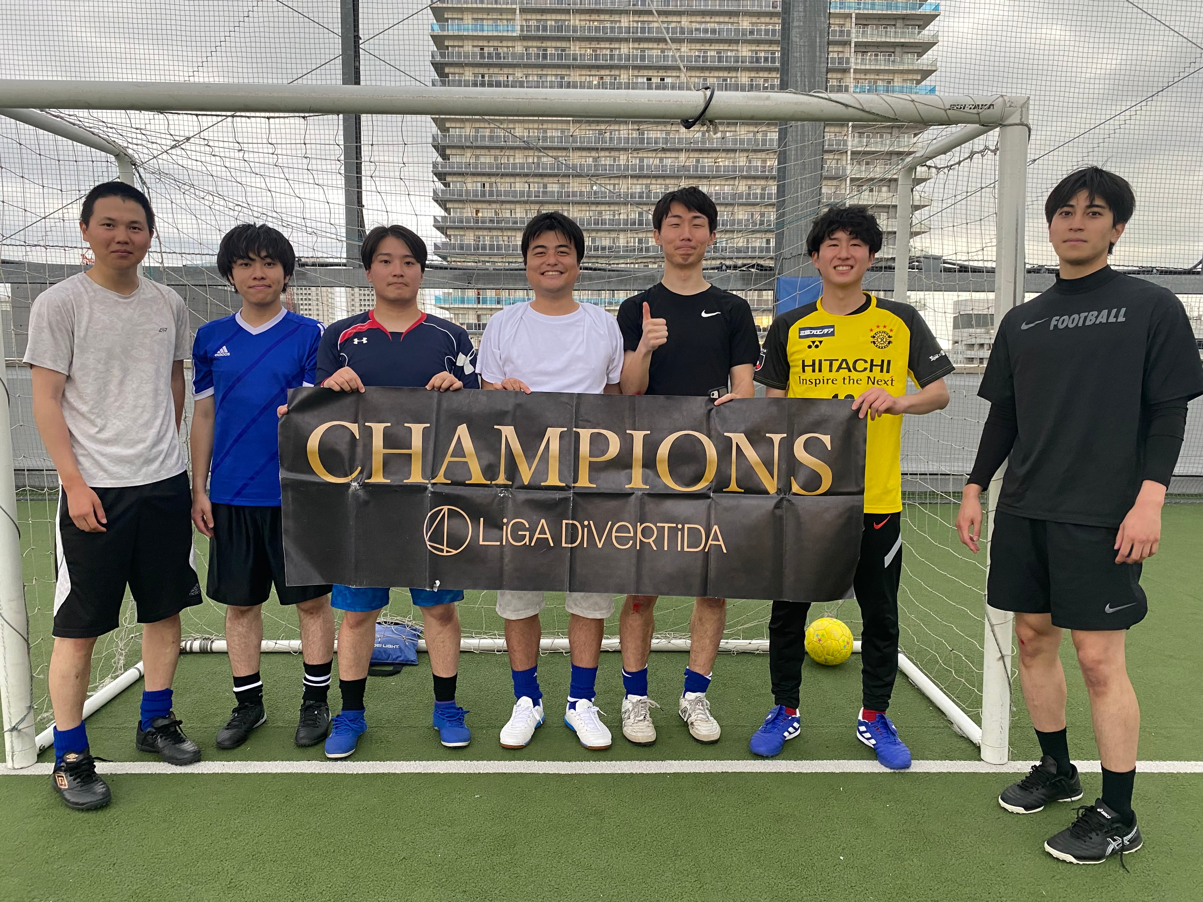 2025年6月1日 有明 BUDDYスポーツアリーナ 屋上人工芝コート フットサル 表彰