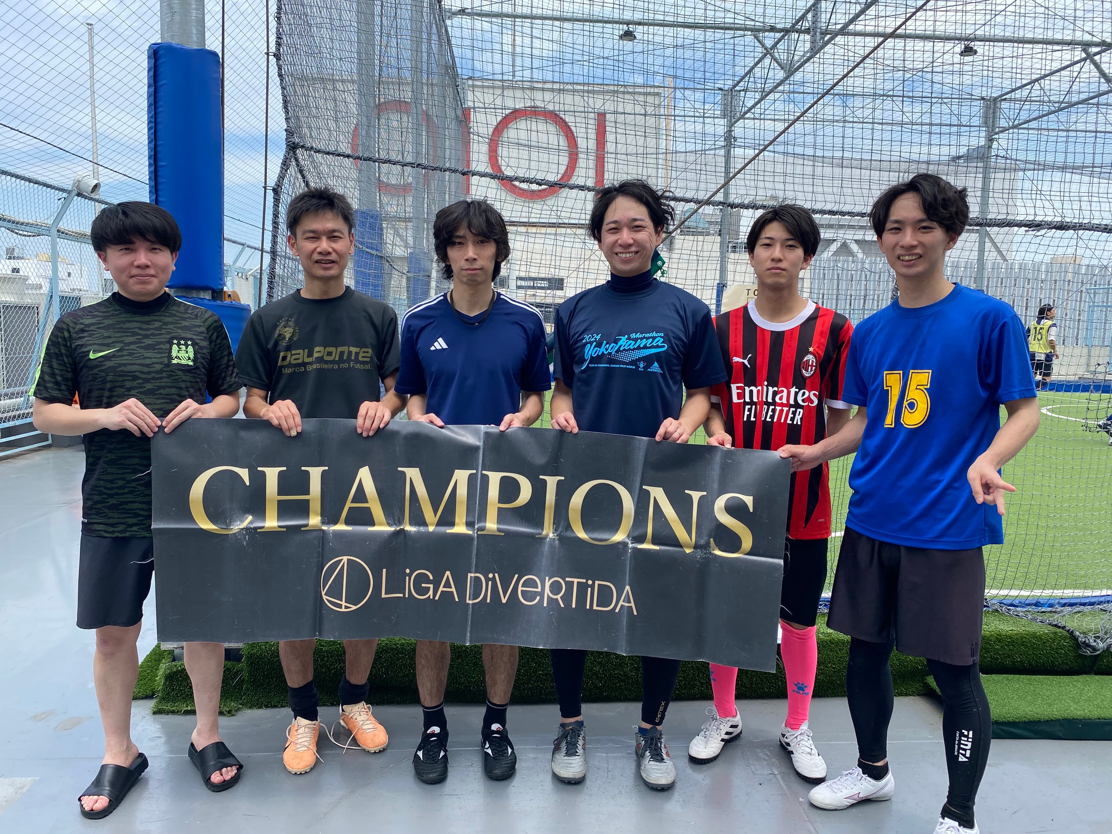 2025年6月7日 錦糸町 MIYAMOTO FUTSAL PARK マルイ フットサル 大会風景