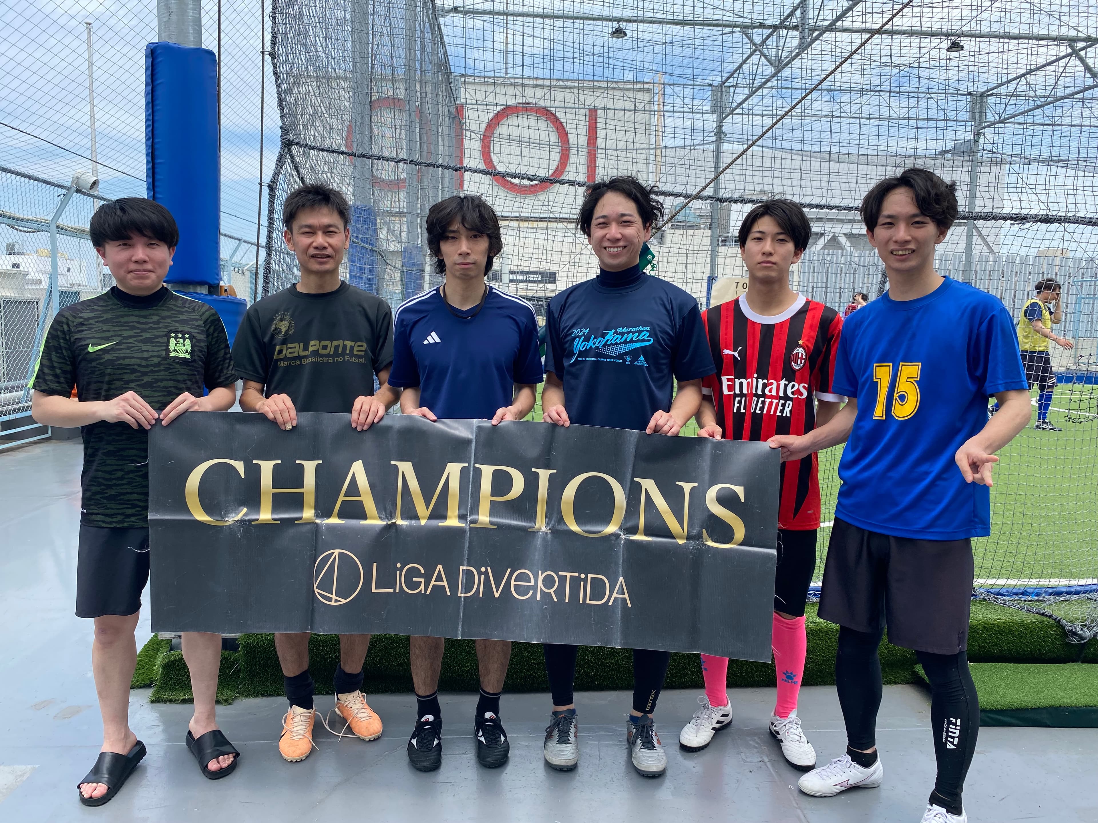 2025年6月7日 錦糸町 MIYAMOTO FUTSAL PARK マルイ フットサル 表彰