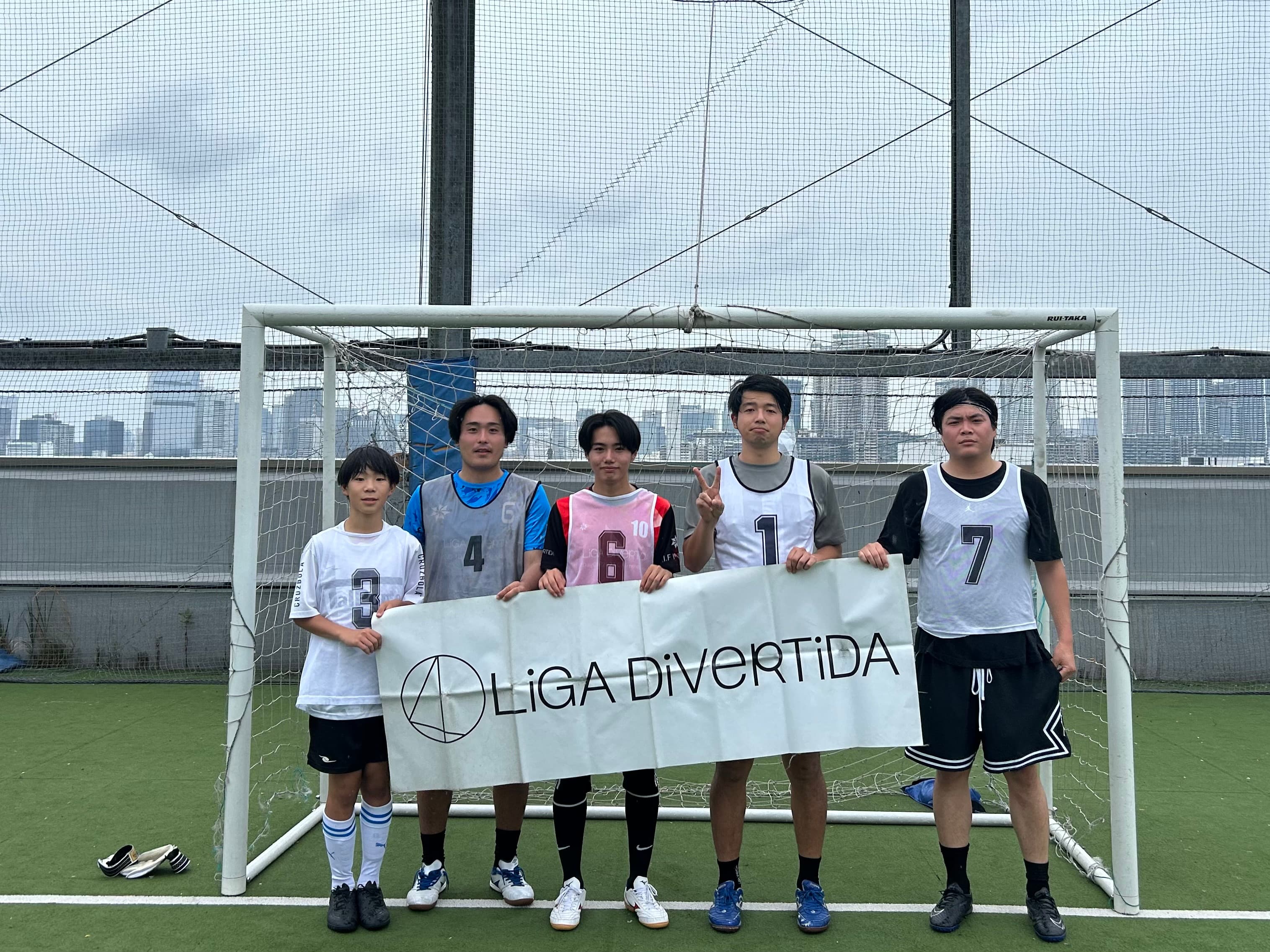 FC有明 - 2025年6月14日 有明 BUDDYスポーツアリーナ 屋上人工芝コート フットサル