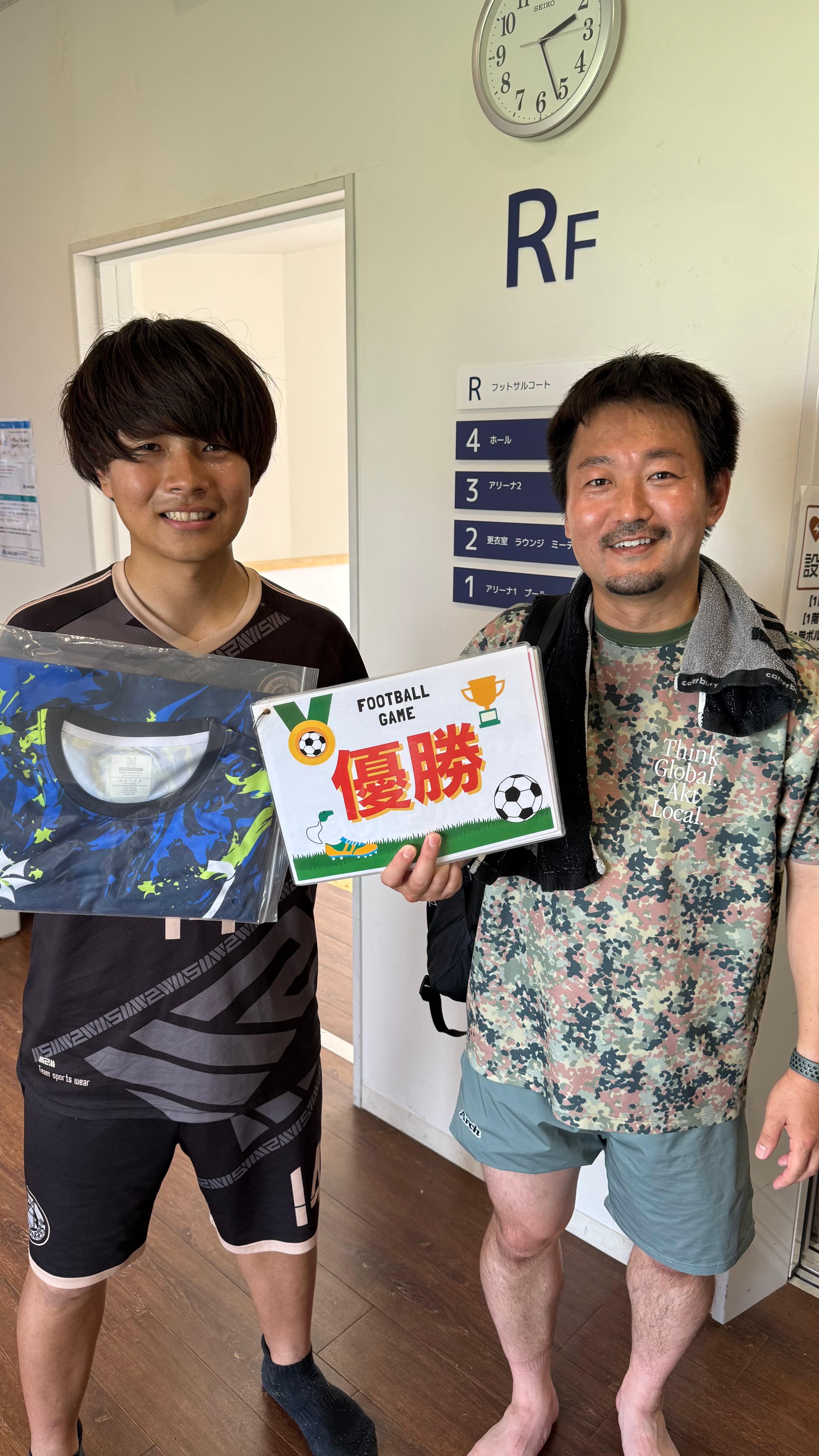 2025年6月21日 有明 BUDDYスポーツアリーナ 屋上人工芝コート フットサル 表彰