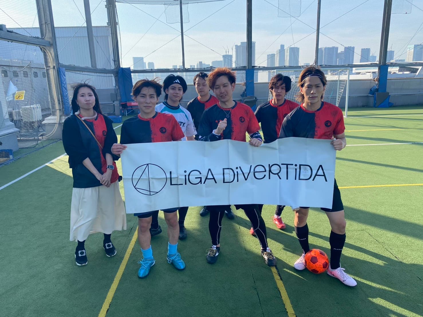 わんわん会 - 2025年6月22日 有明 BUDDYスポーツアリーナ 屋上人工芝コート フットサル