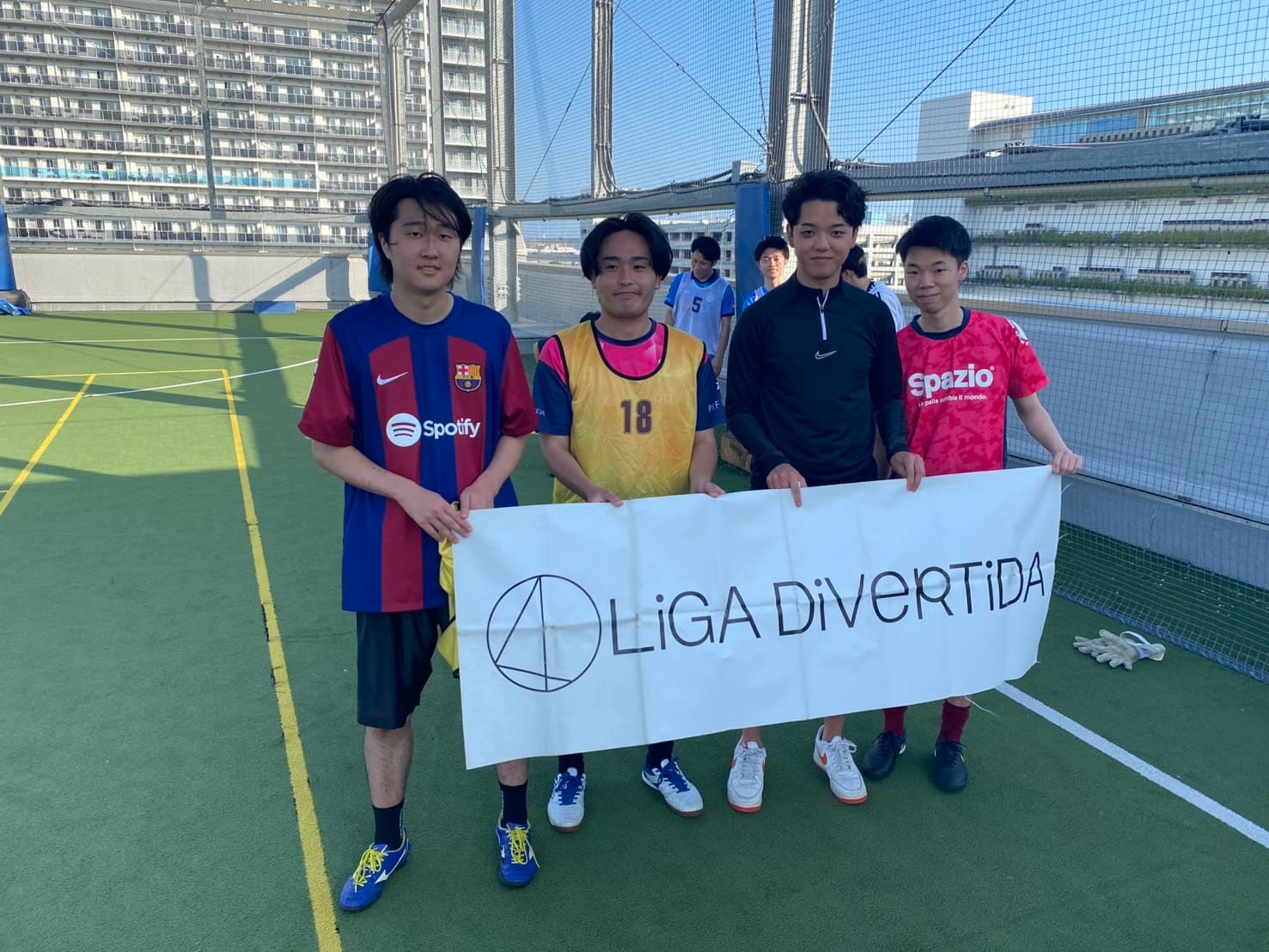 インテル東京 - 2025年6月22日 有明 BUDDYスポーツアリーナ 屋上人工芝コート フットサル