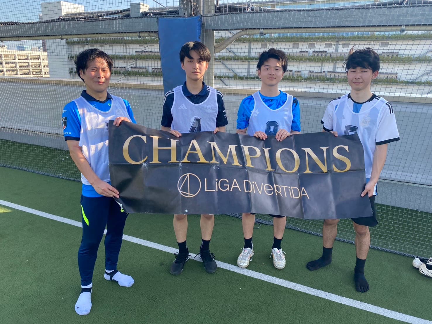 2025年6月22日 有明 BUDDYスポーツアリーナ 屋上人工芝コート フットサル 表彰