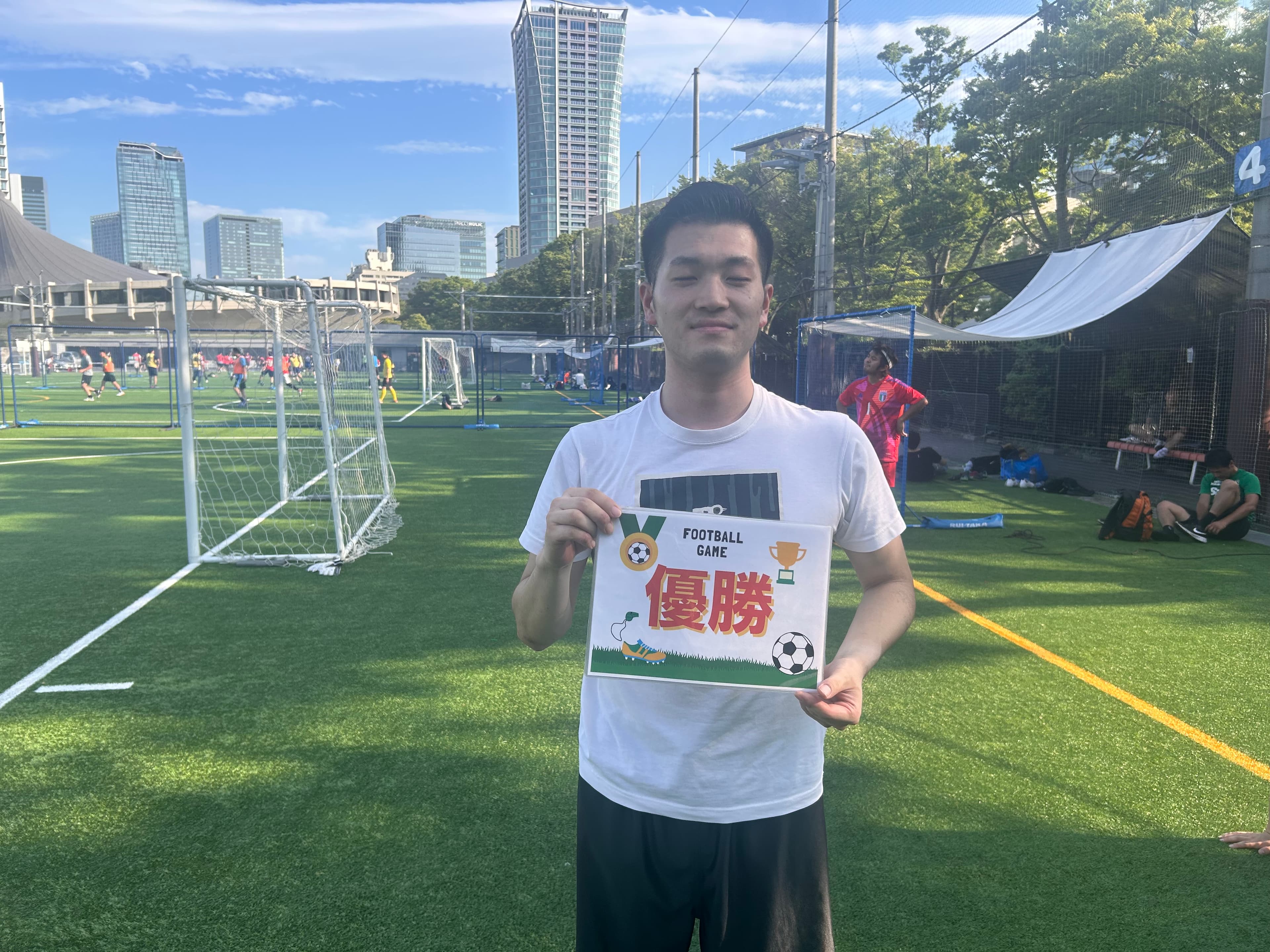 2025年6月28日 原宿 国立代々木競技場 フットサルコート フットサル 大会風景