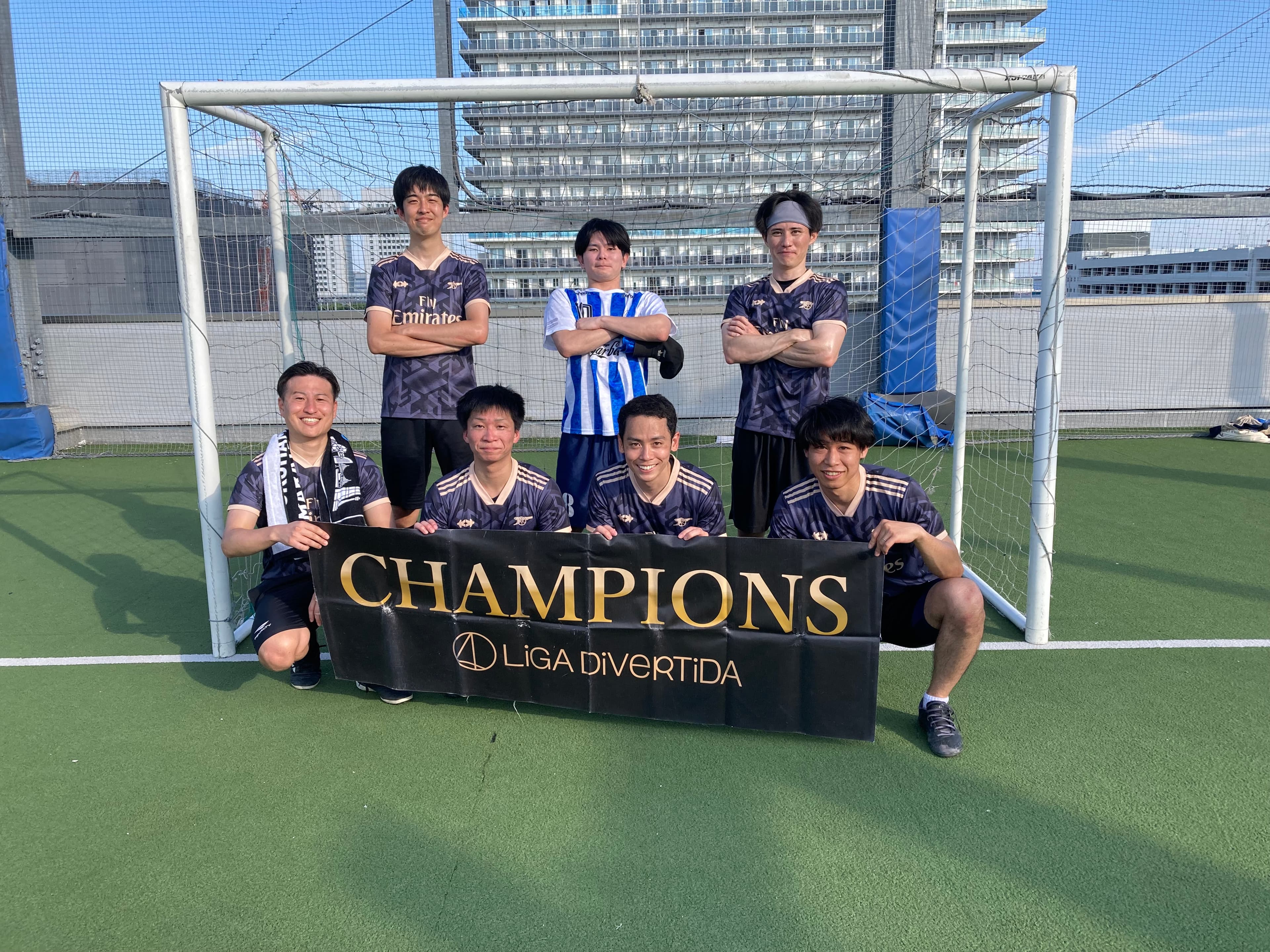 2025年6月28日 有明 BUDDYスポーツアリーナ 屋上人工芝コート フットサル 大会風景