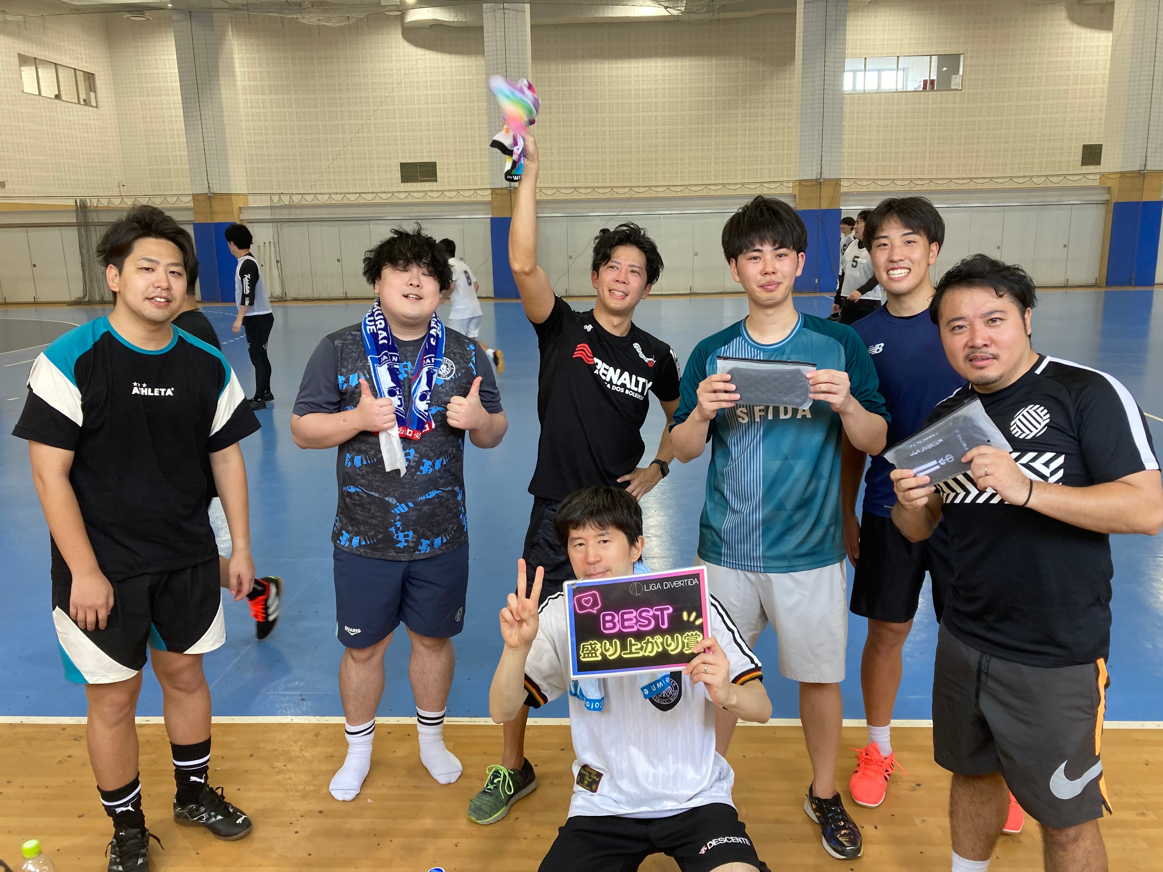 2025年6月28日 有明 BUDDYスポーツアリーナ1F フットサル 大会風景