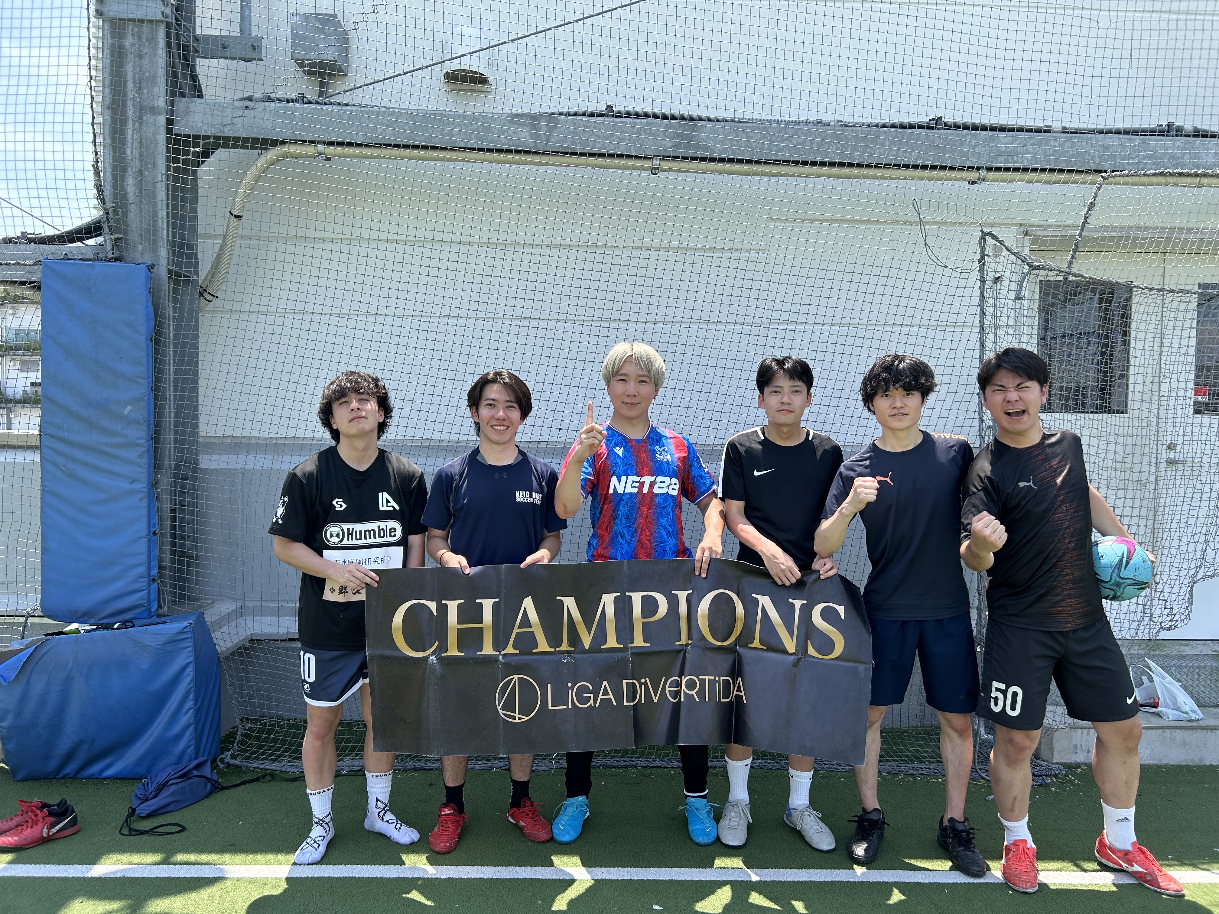 2025年6月29日 有明 BUDDYスポーツアリーナ 屋上人工芝コート フットサル 表彰