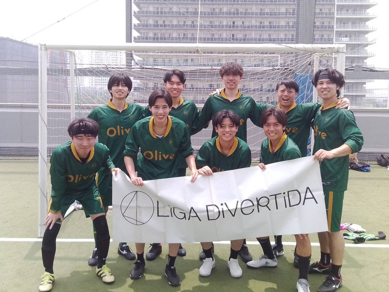 Team Olive - 2025年7月6日 有明 BUDDYスポーツアリーナ 屋上人工芝コート フットサル