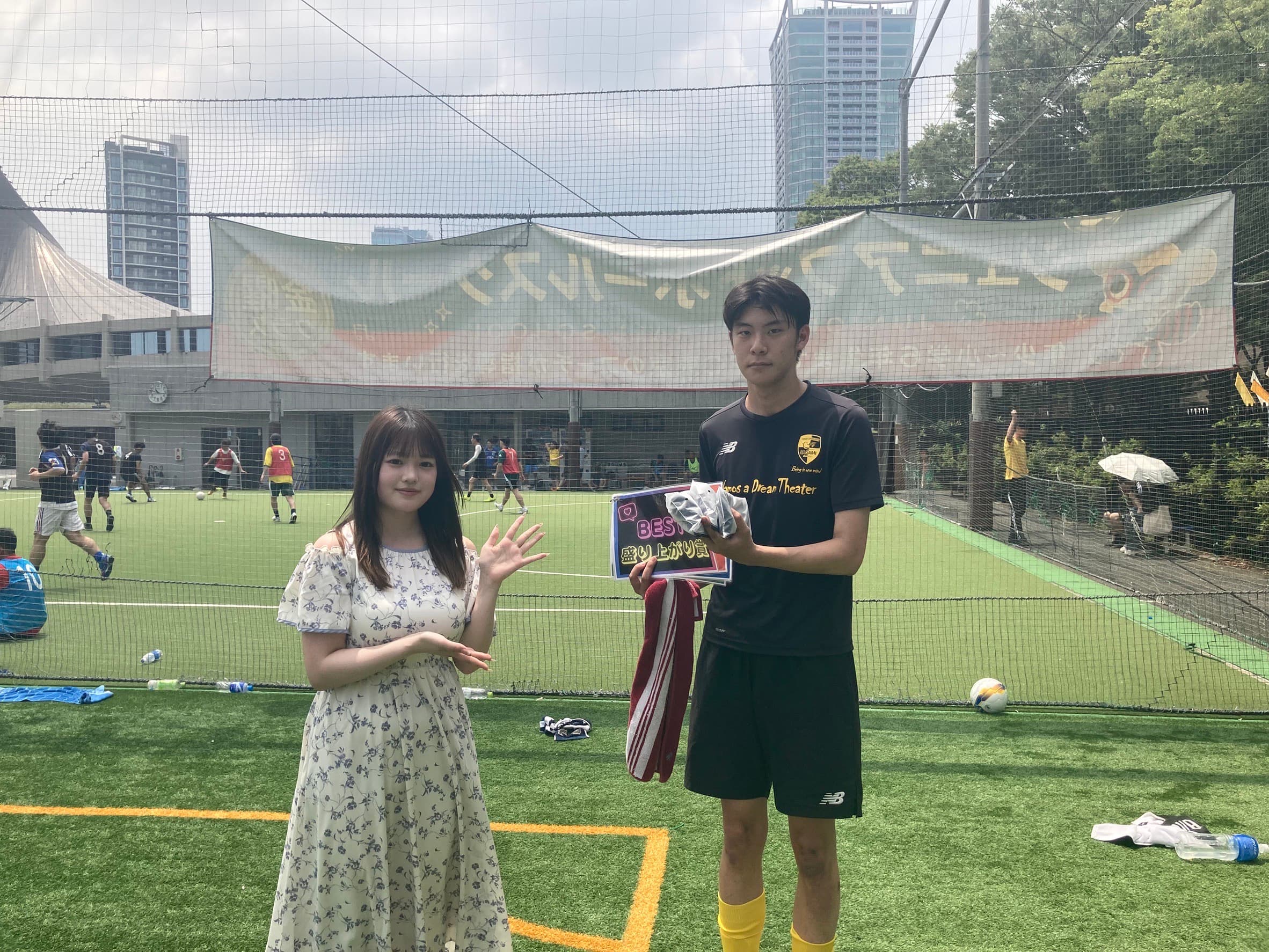 2025年7月6日 原宿 国立代々木競技場 フットサルコート フットサル 大会風景
