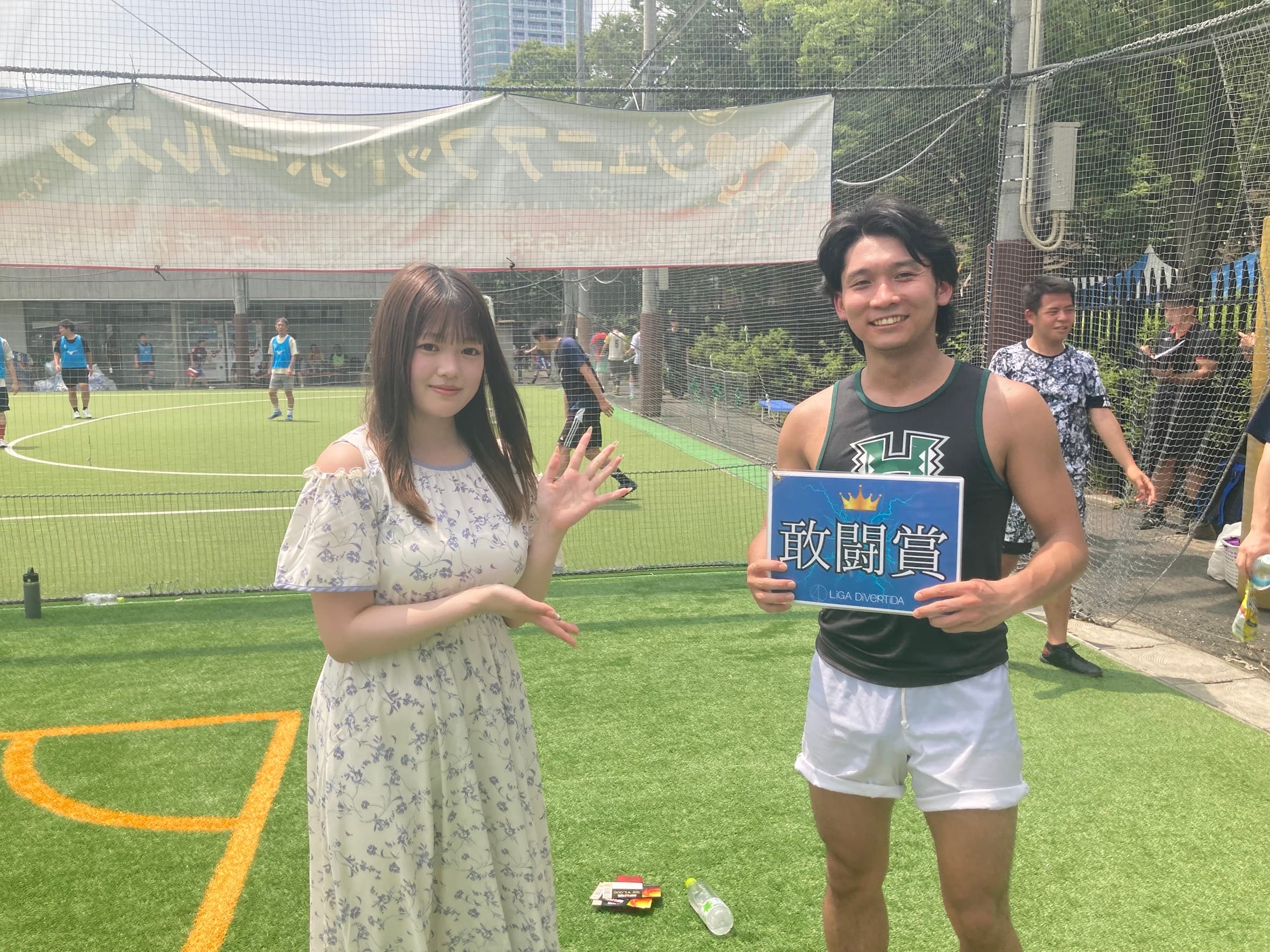 2025年7月6日 原宿 国立代々木競技場 フットサルコート フットサル 大会風景