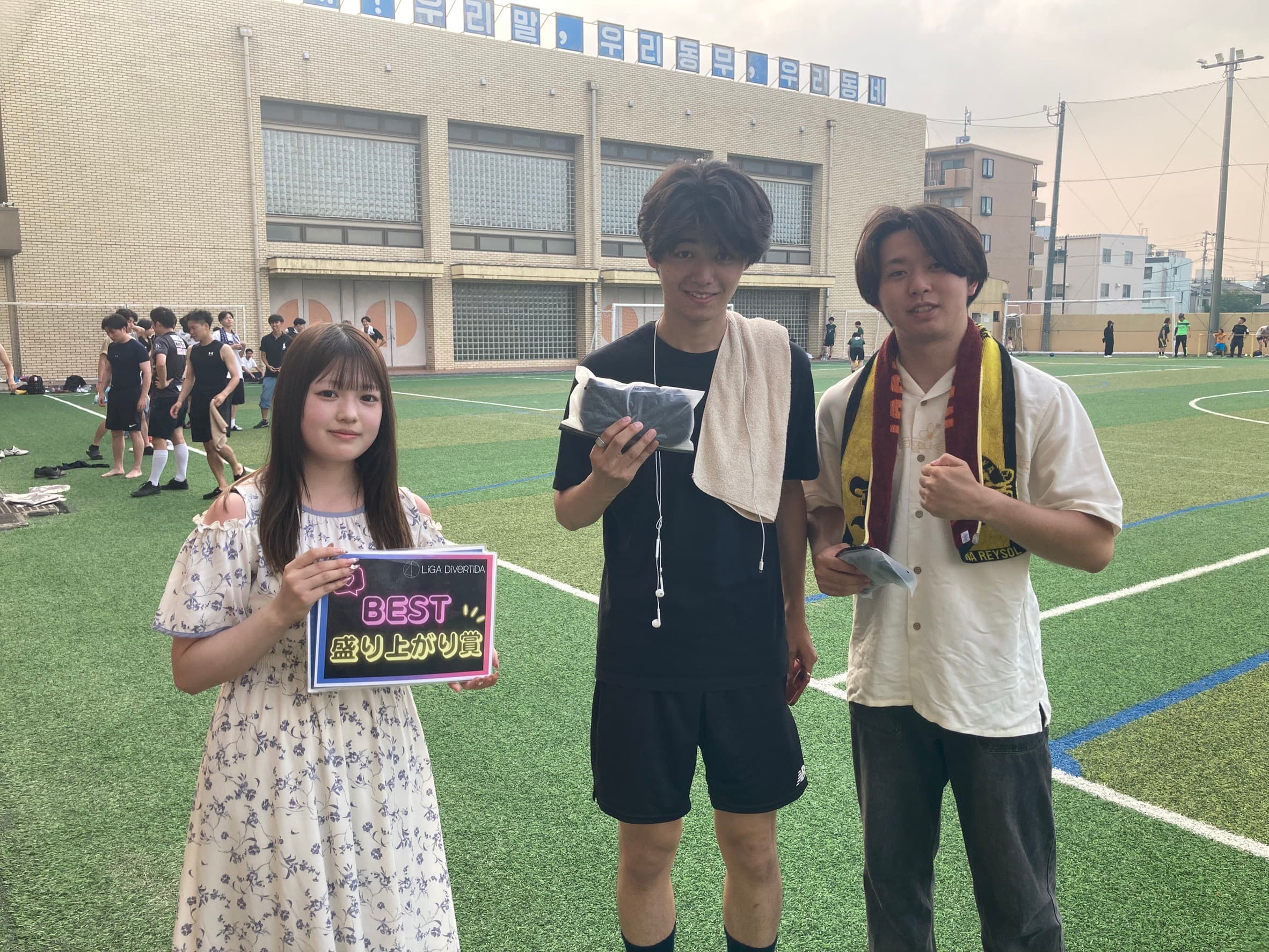 2025年7月6日 足立西新井ソサイチパーク ソサイチ(7人制) 大会風景