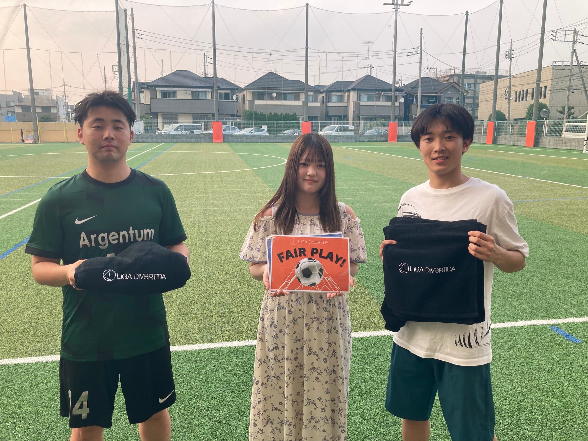 2025年7月6日 足立西新井ソサイチパーク ソサイチ(7人制) 大会風景