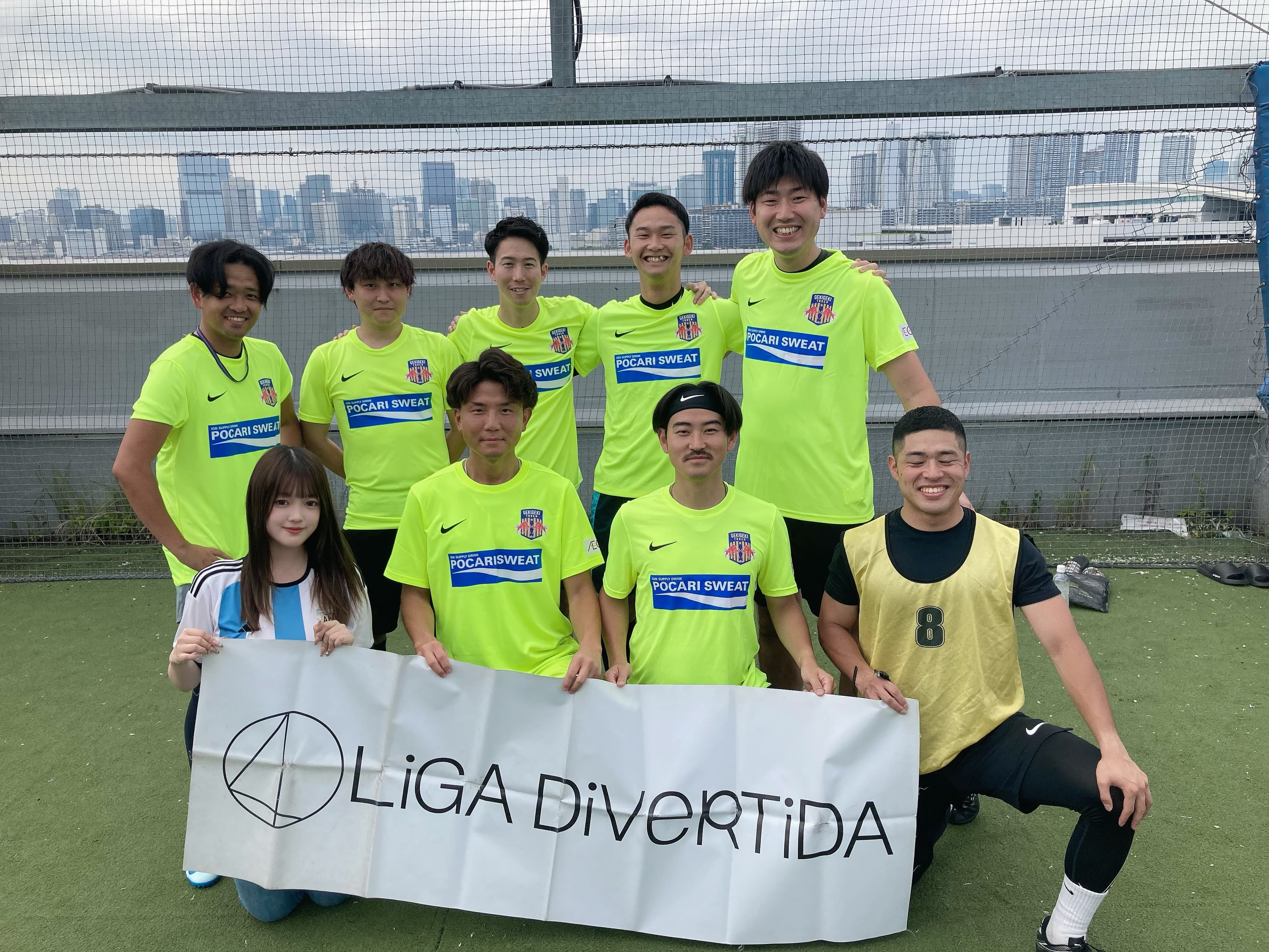 ゲキゲキタッチ - 2025年7月12日 有明 BUDDYスポーツアリーナ 屋上人工芝コート