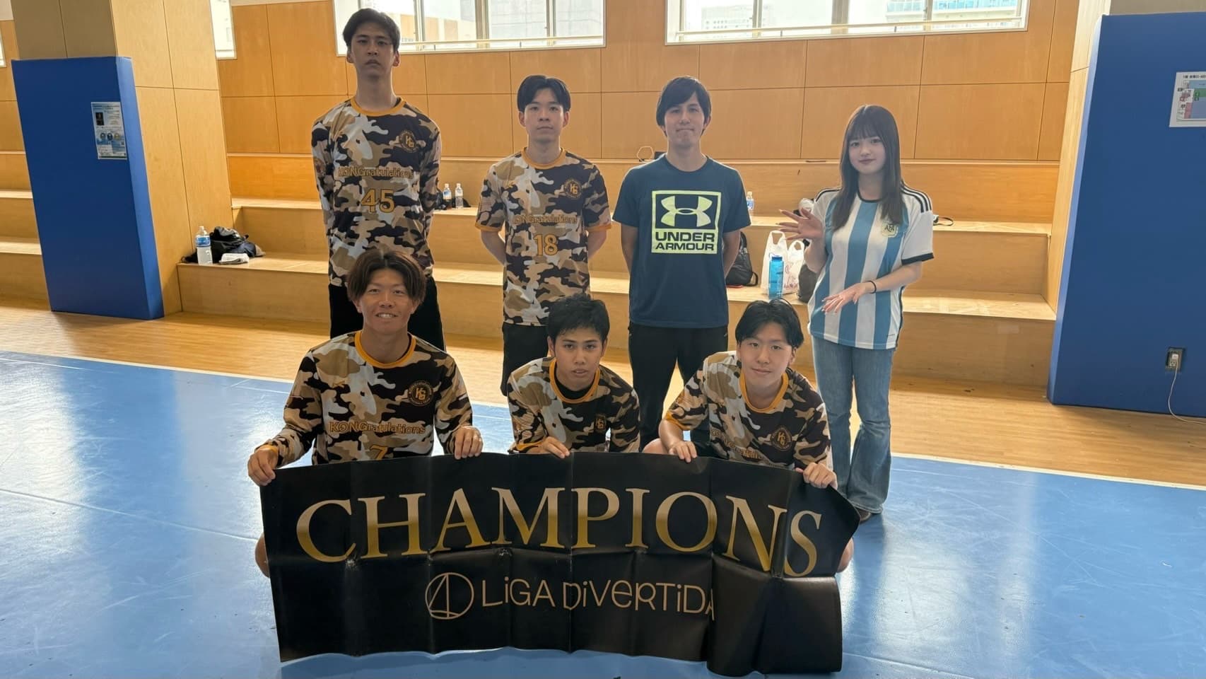 2025年7月12日 有明 BUDDYスポーツアリーナ1F フットサル 表彰