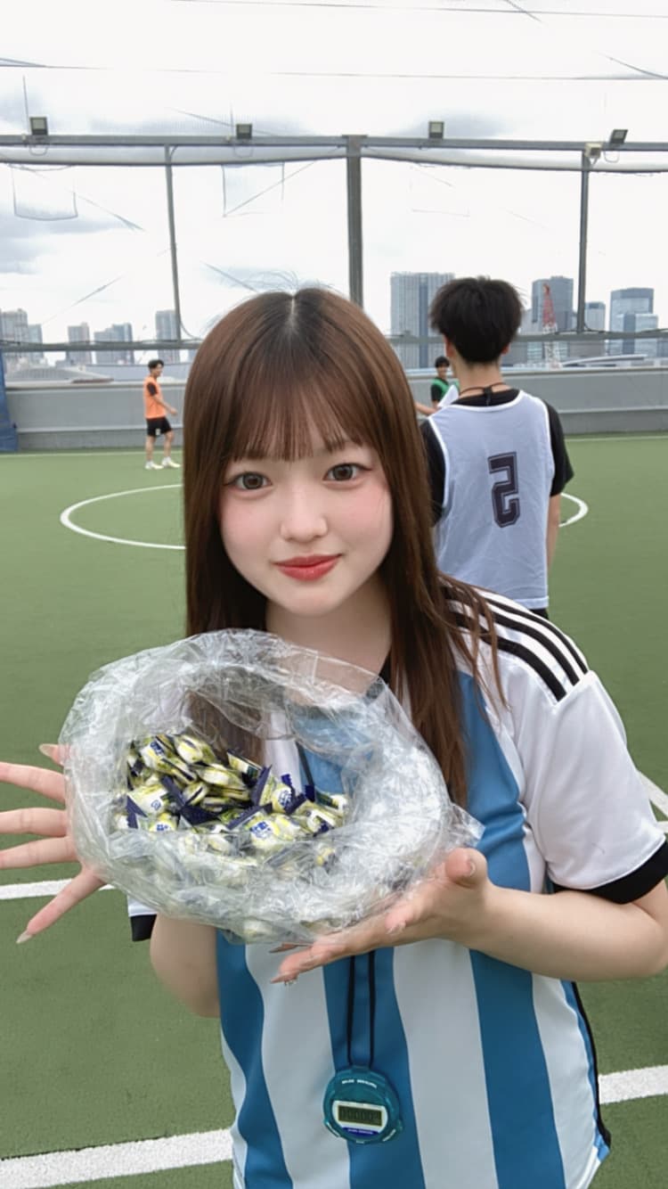 2025年7月12日 有明 BUDDYスポーツアリーナ 屋上人工芝コート フットサル 大会風景