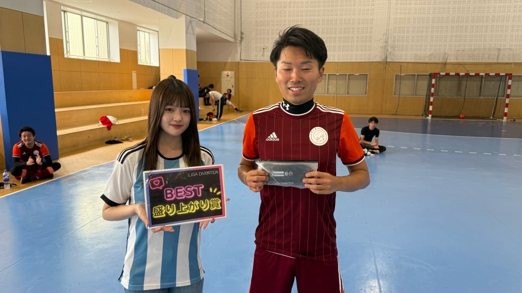 2025年7月12日 有明 BUDDYスポーツアリーナ1F フットサル 大会風景
