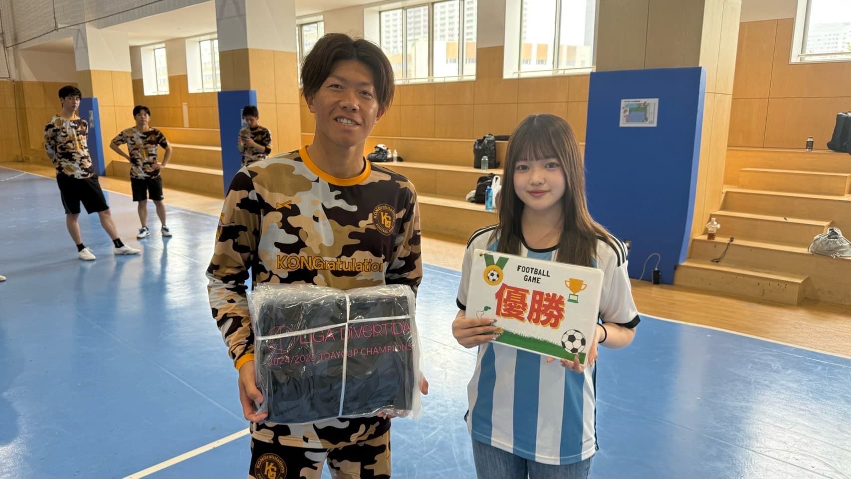 2025年7月12日 有明 BUDDYスポーツアリーナ1F フットサル 大会風景