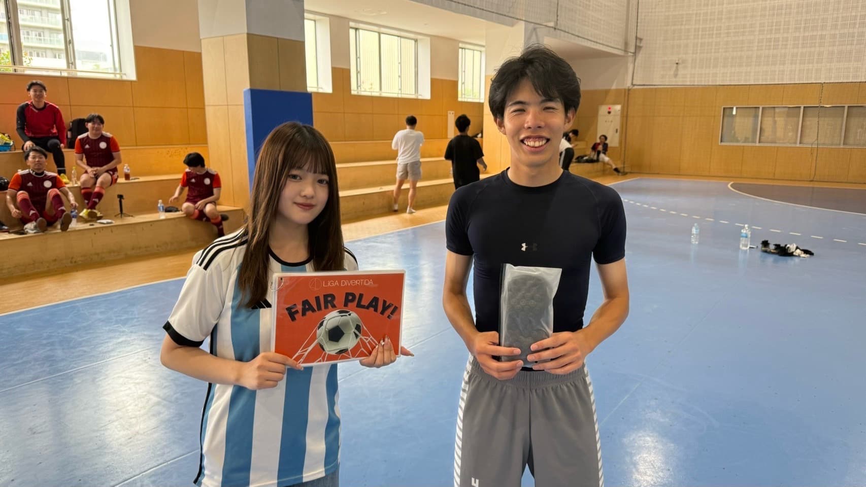 2025年7月12日 有明 BUDDYスポーツアリーナ1F フットサル 大会風景