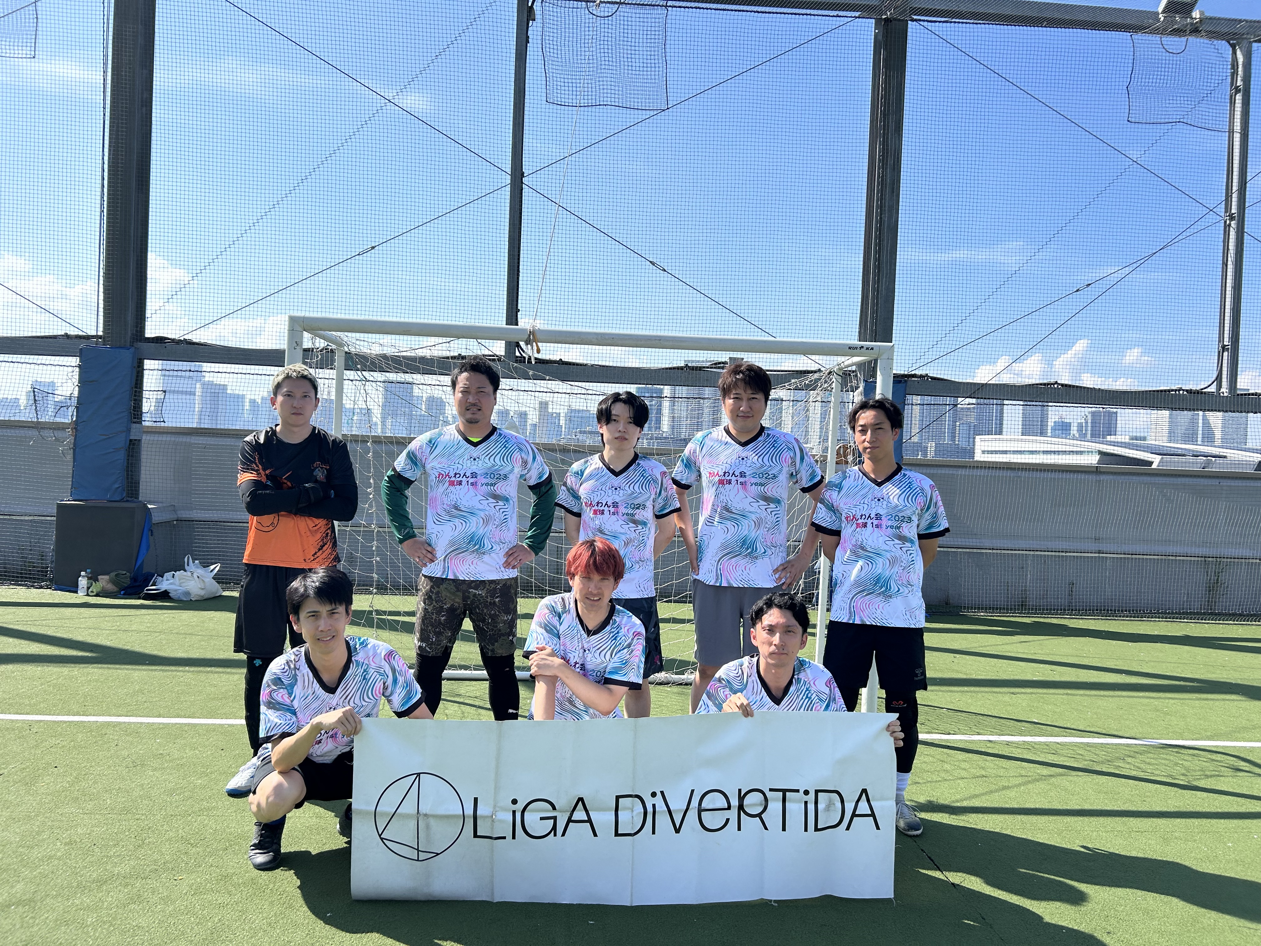 わんわん会 - 2025年7月13日 有明 BUDDYスポーツアリーナ 屋上人工芝コート フットサル