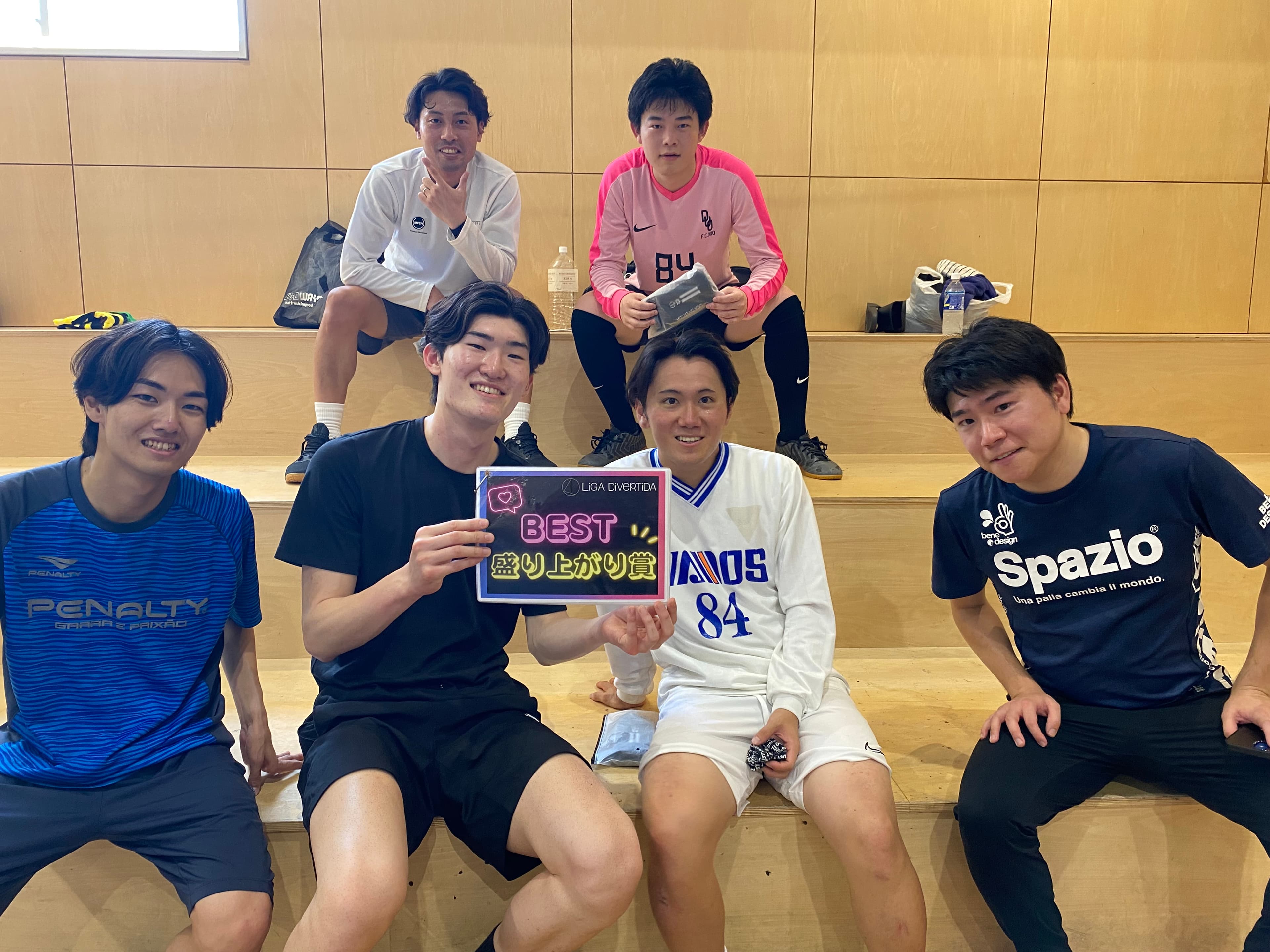 2025年7月13日 有明 BUDDYスポーツアリーナ1F フットサル 大会風景