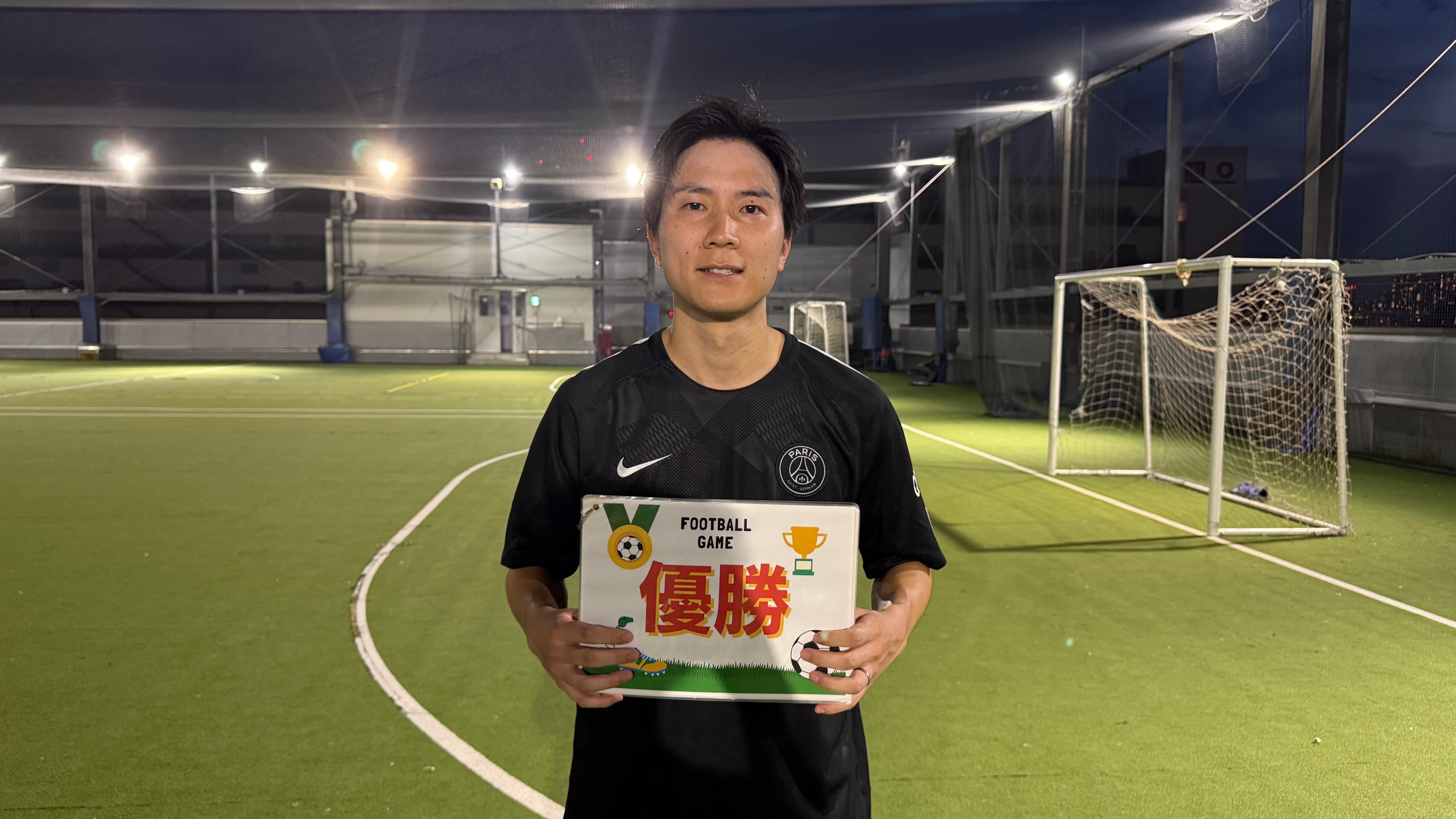 2025年8月3日 有明 BUDDYスポーツアリーナ 屋上人工芝コート フットサル 大会風景