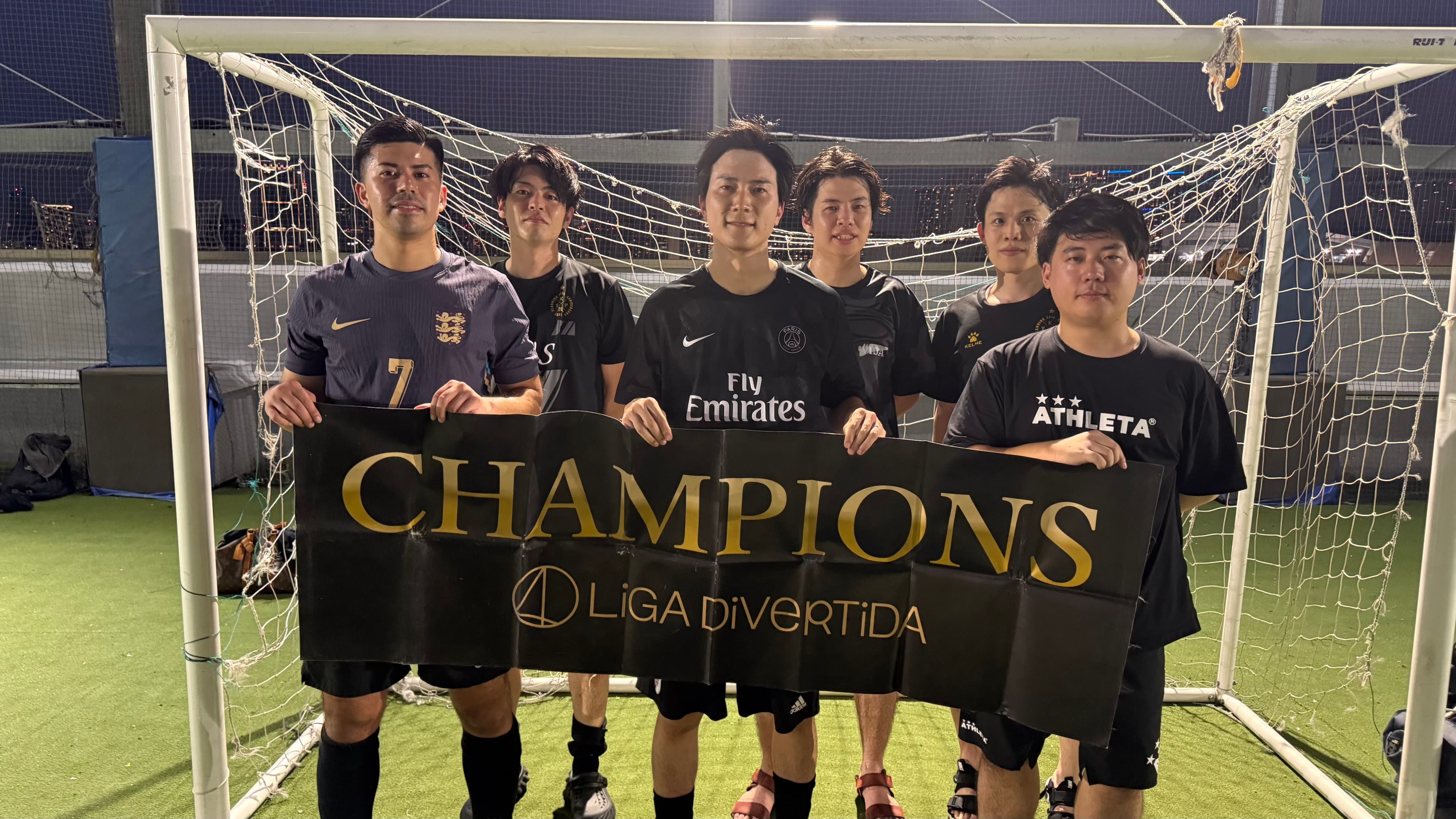 2025年8月3日 有明 BUDDYスポーツアリーナ 屋上人工芝コート フットサル 大会風景