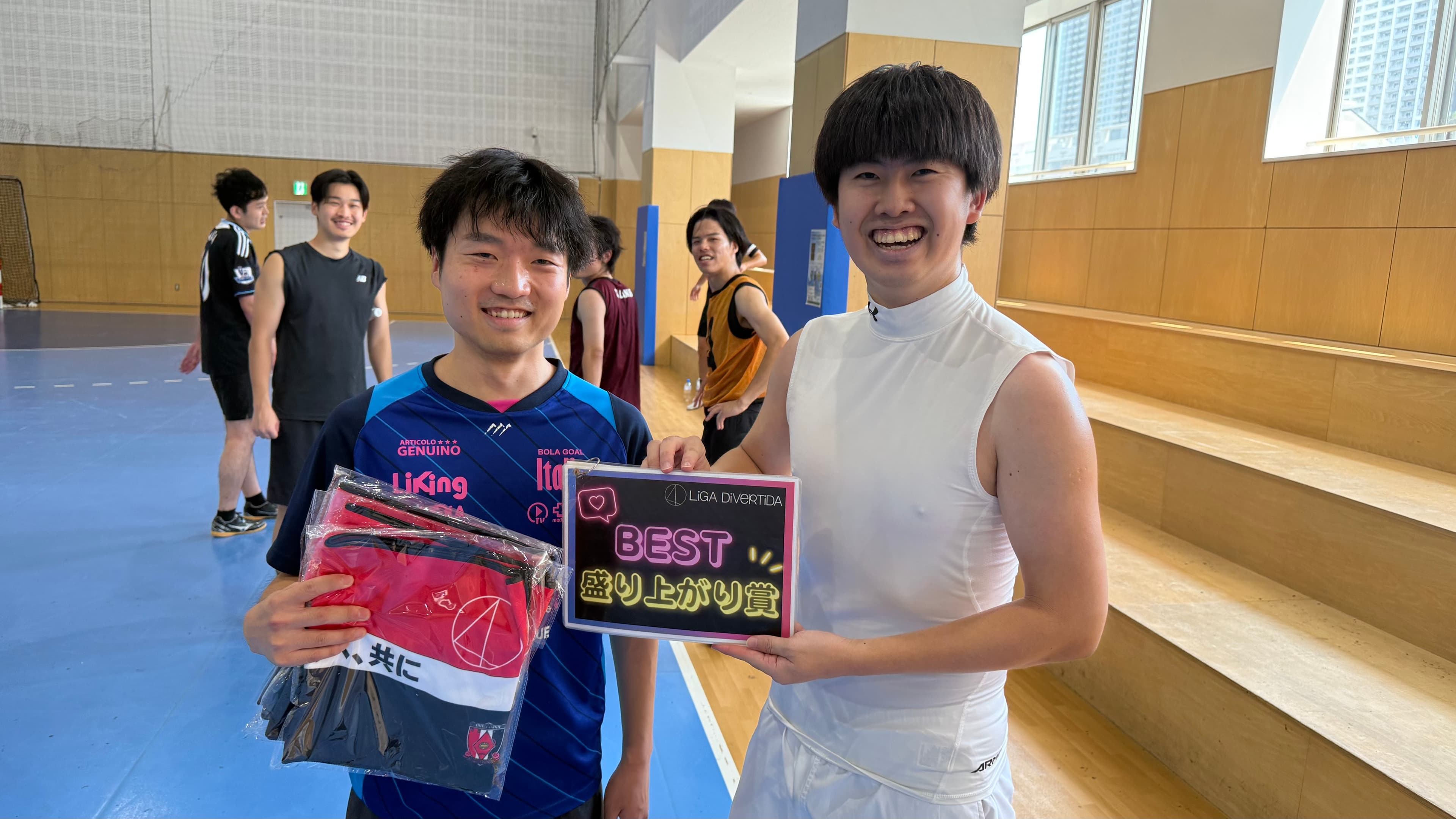 2025年8月23日 有明 BUDDYスポーツアリーナ1F フットサル 大会風景