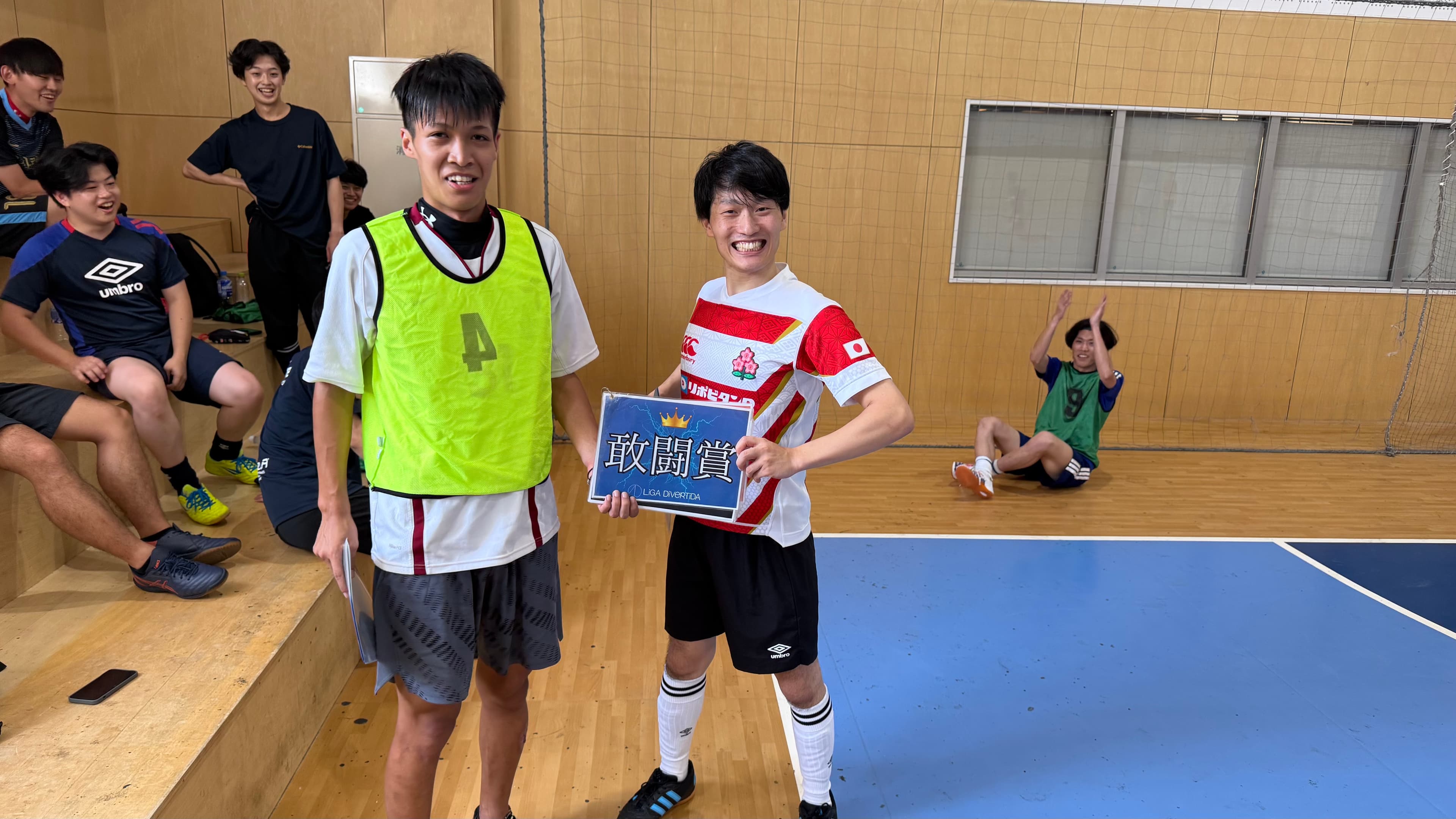 2025年8月23日 有明 BUDDYスポーツアリーナ1F フットサル 大会風景
