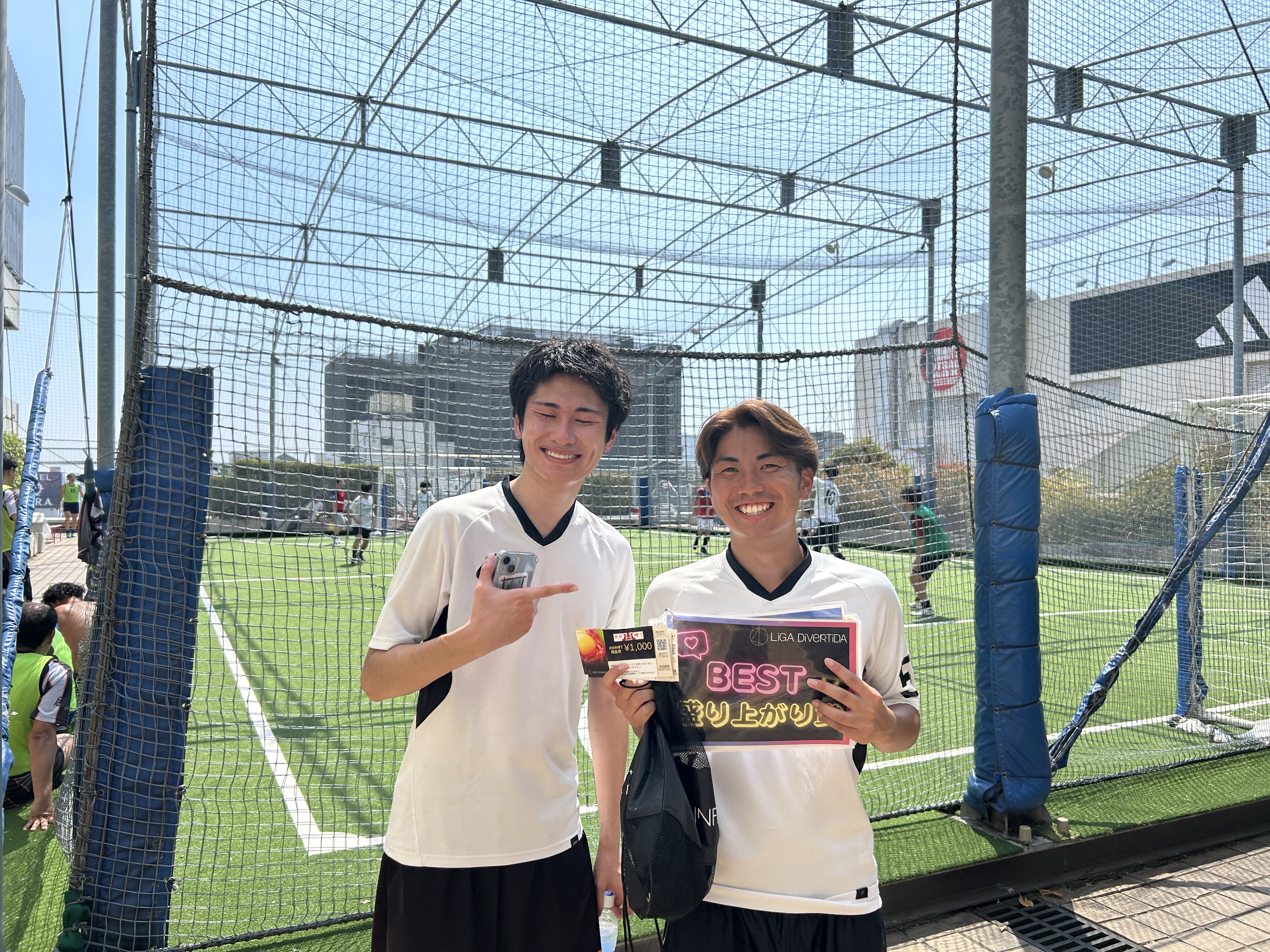 2025年8月30日 錦糸町 MIYAMOTO FUTSAL PARK マルイ フットサル 大会風景
