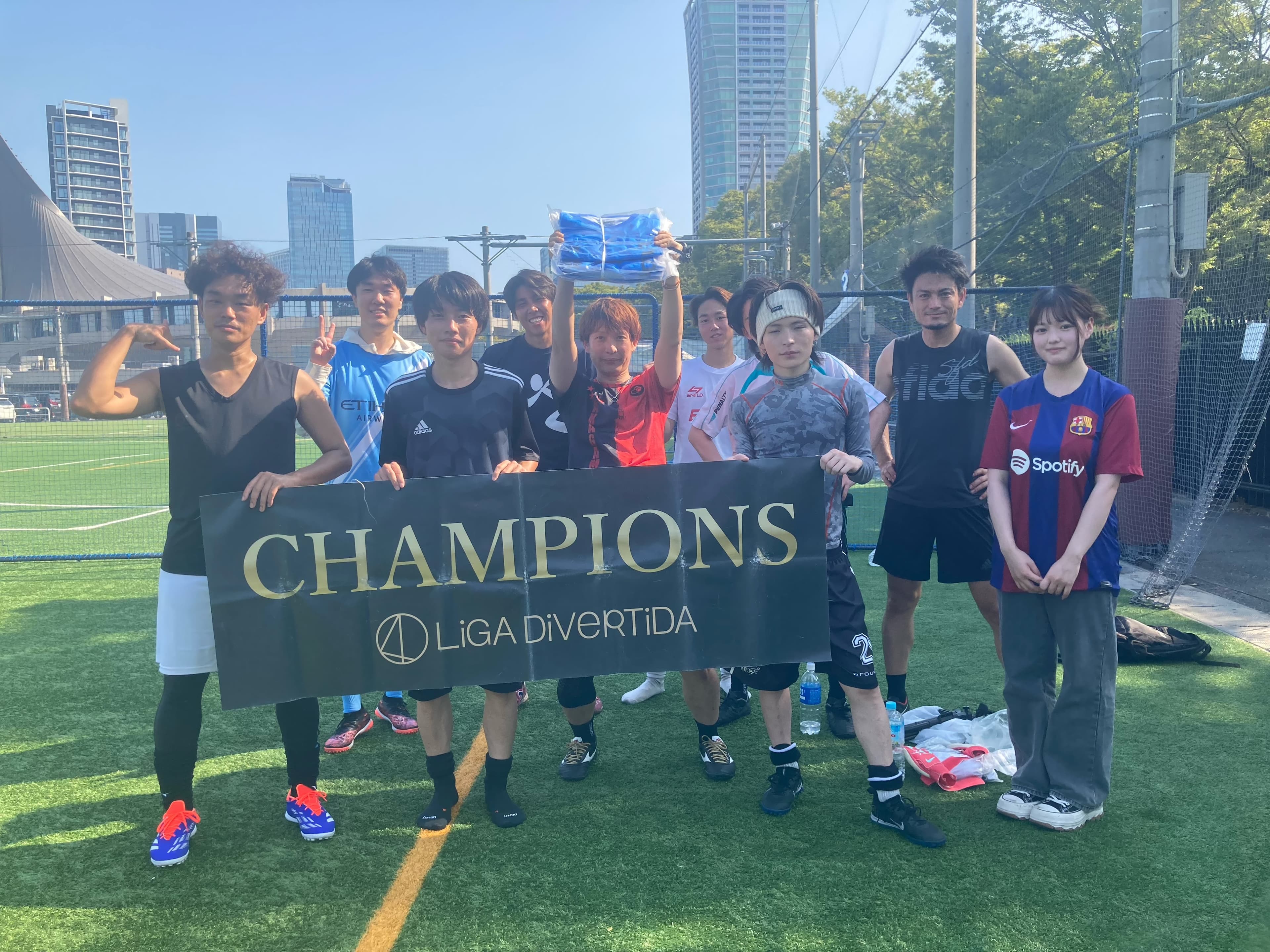 2025年8月31日 原宿 国立代々木競技場 フットサルコート フットサル 表彰