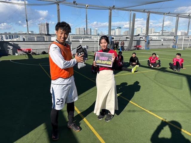 2024年12月8日 有明 BUDDYスポーツアリーナ 屋上人工芝コート フットサル 大会風景