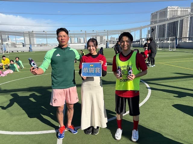 2024年12月8日 有明 BUDDYスポーツアリーナ 屋上人工芝コート フットサル 大会風景