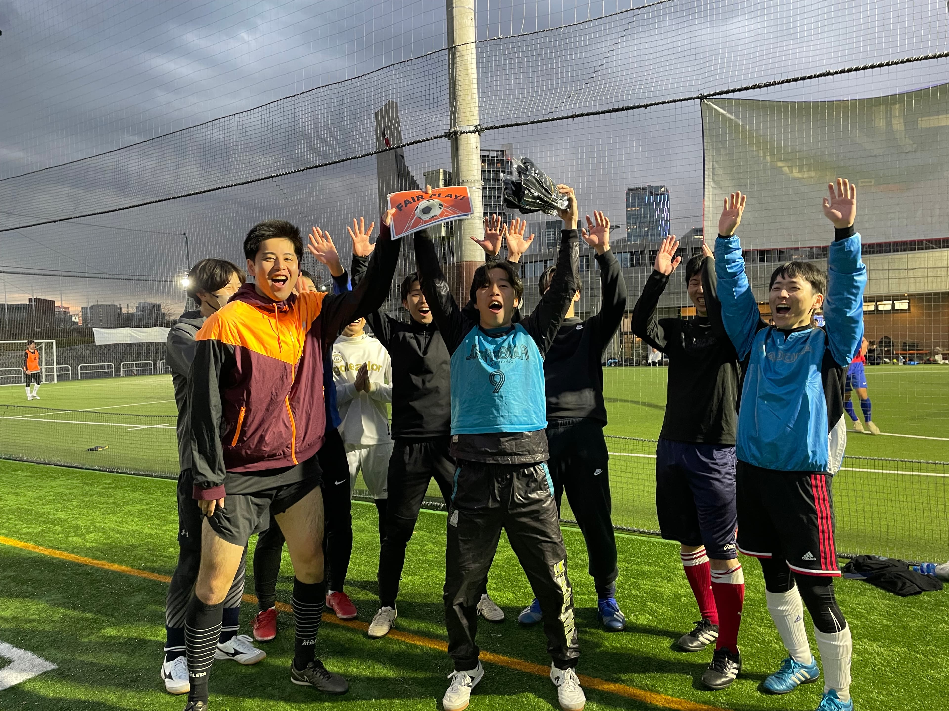 2024年12月28日 原宿 国立代々木競技場 フットサルコート フットサル 大会風景