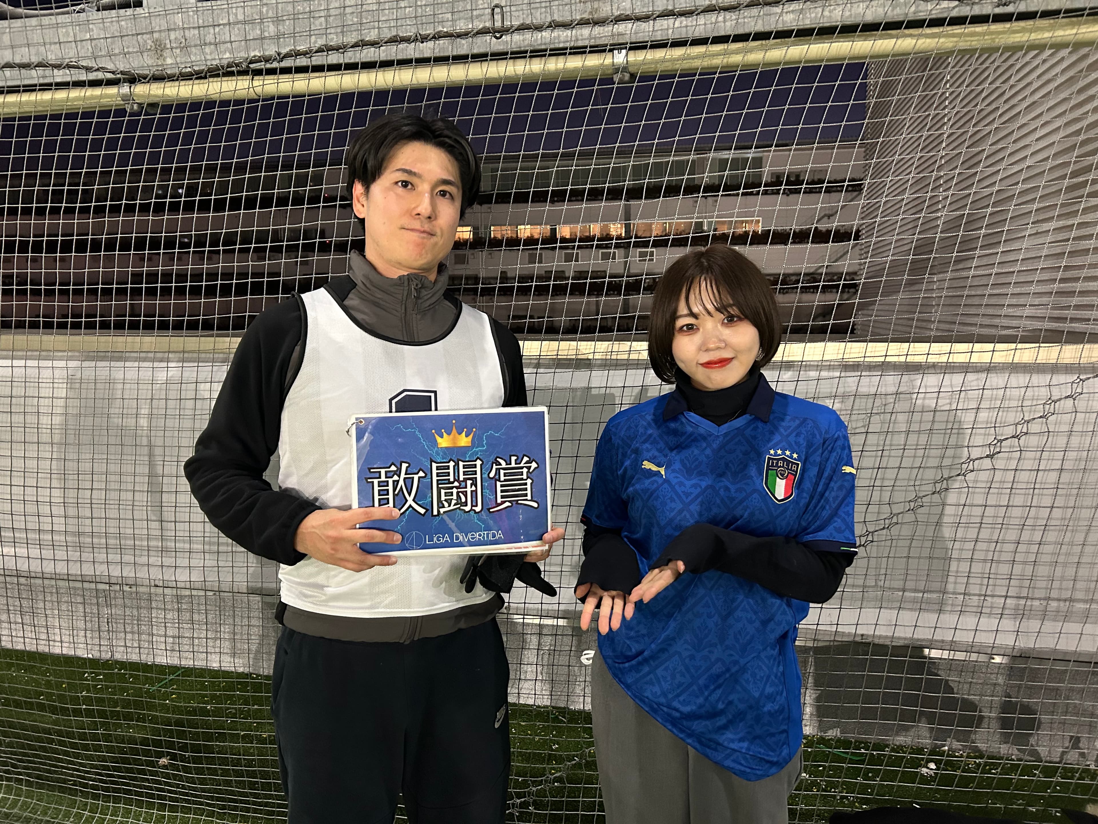 2024年12月28日 有明 BUDDYスポーツアリーナ 屋上人工芝コート フットサル 大会風景