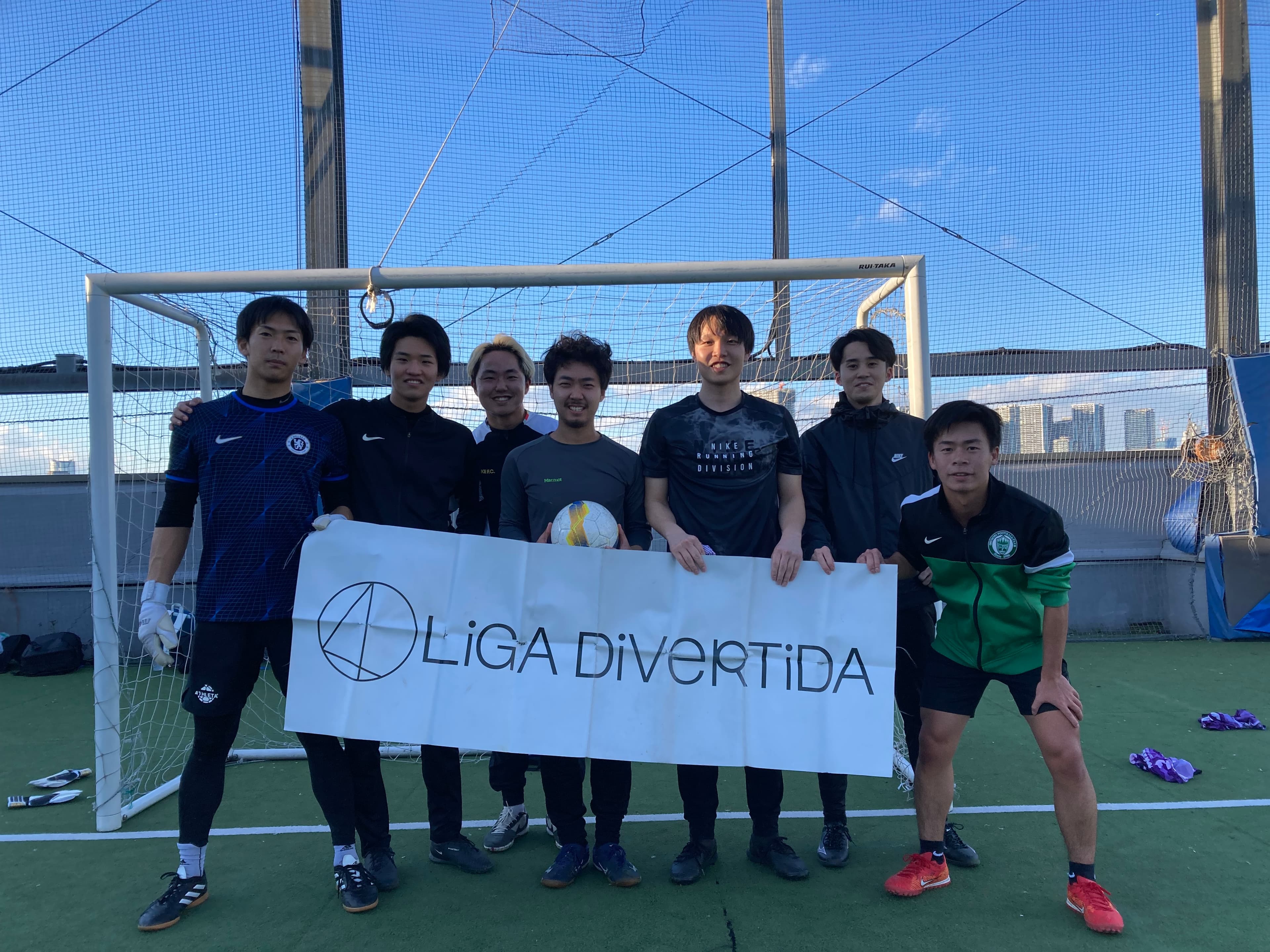 jsc - 2024年12月29日 有明 BUDDYスポーツアリーナ 屋上人工芝コート フットサル
