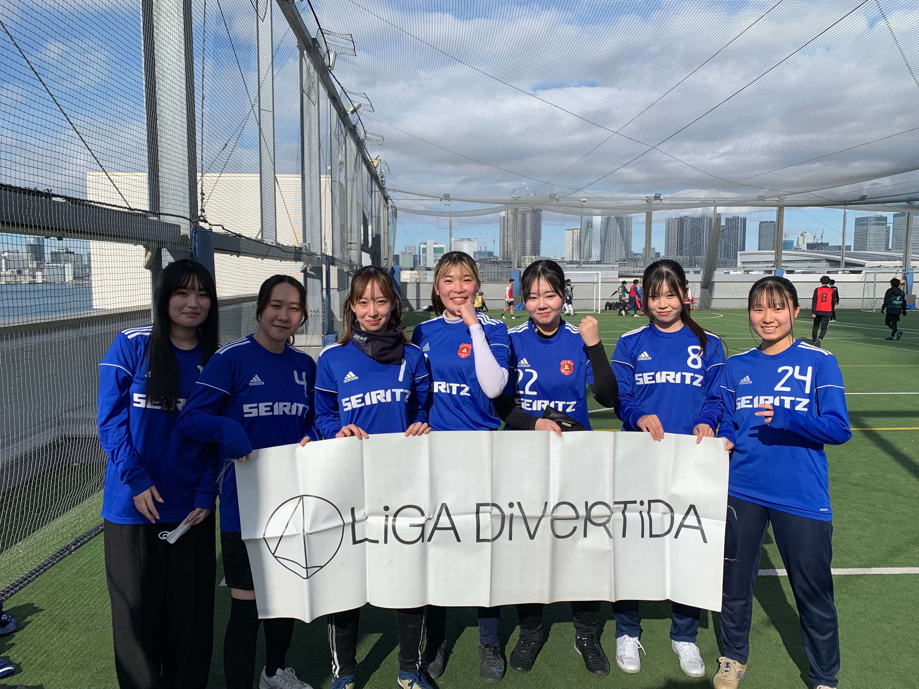 元気印 - 2024年12月30日 有明 BUDDYスポーツアリーナ 屋上人工芝コート