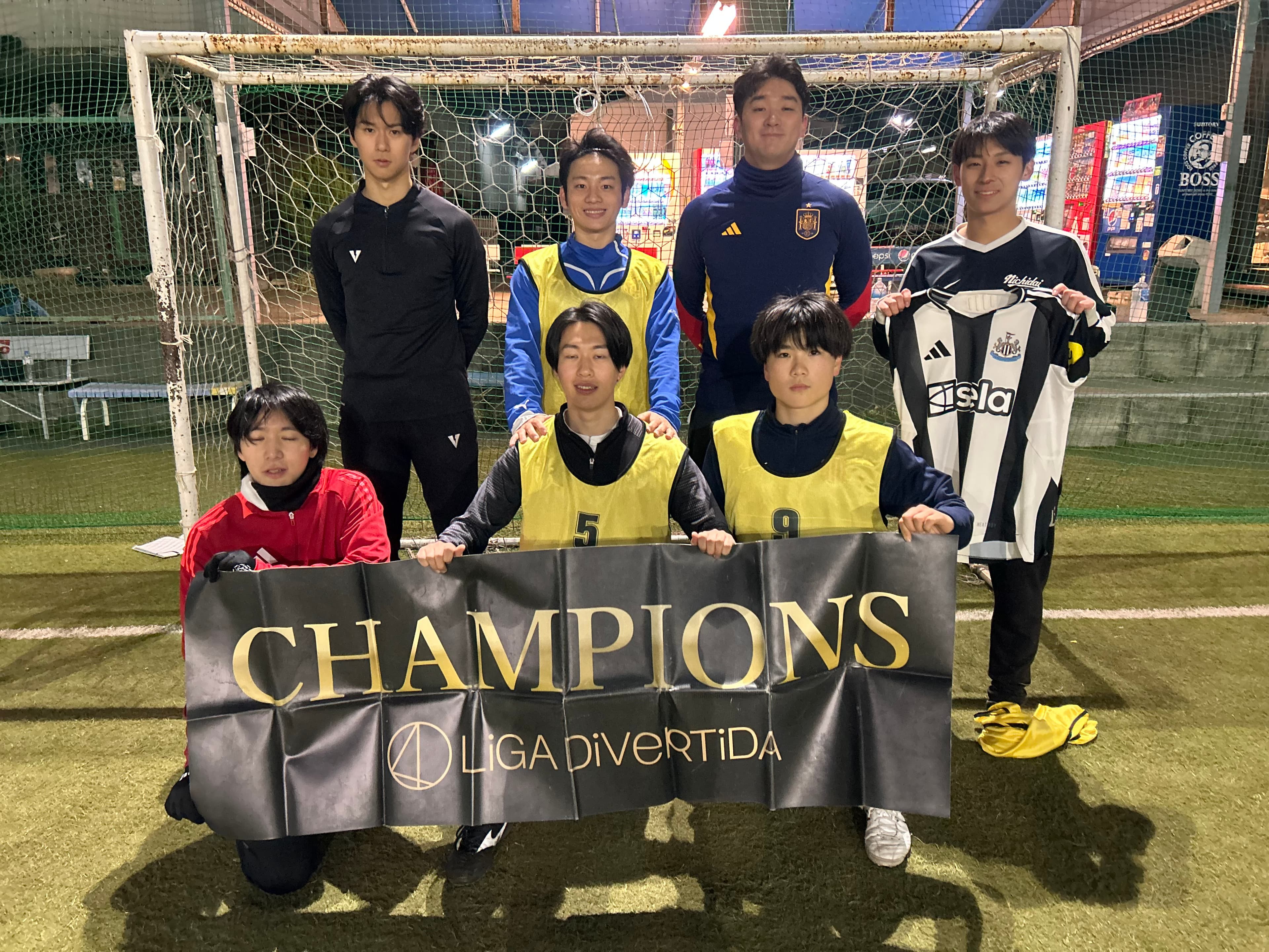 2024年12月29日 フットサルクラブ東京 八幡山コート ソサイチ(7人制) 表彰