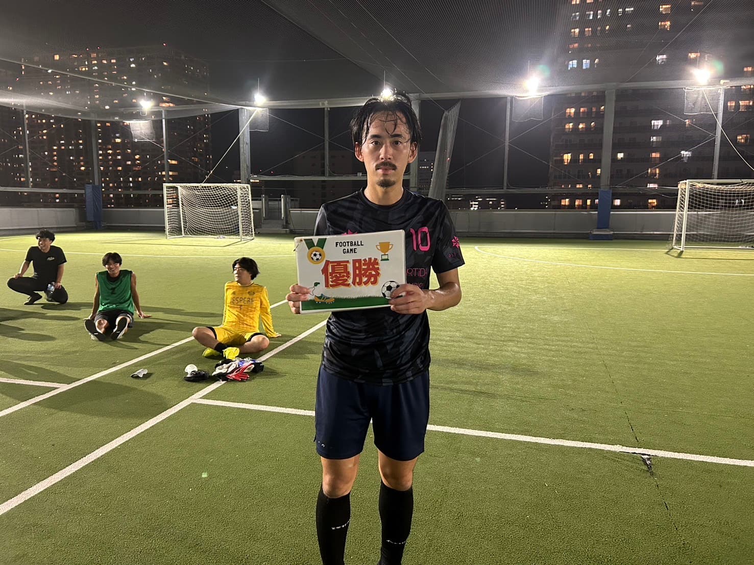 2025年9月6日 有明 BUDDYスポーツアリーナ 屋上人工芝コート フットサル 大会風景
